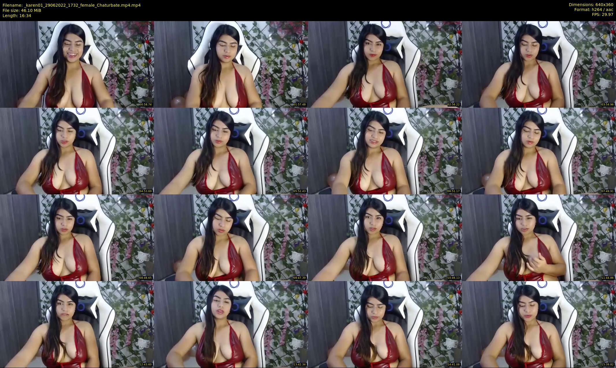 _karen01 — 17 minute Chaturbate female cam show recording, 360p, Jun 29, 2022
