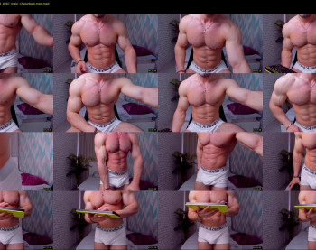 adam_muscle_ — 56 minute Chaturbate male cam show recording, 1080p, Jun 29, 2022