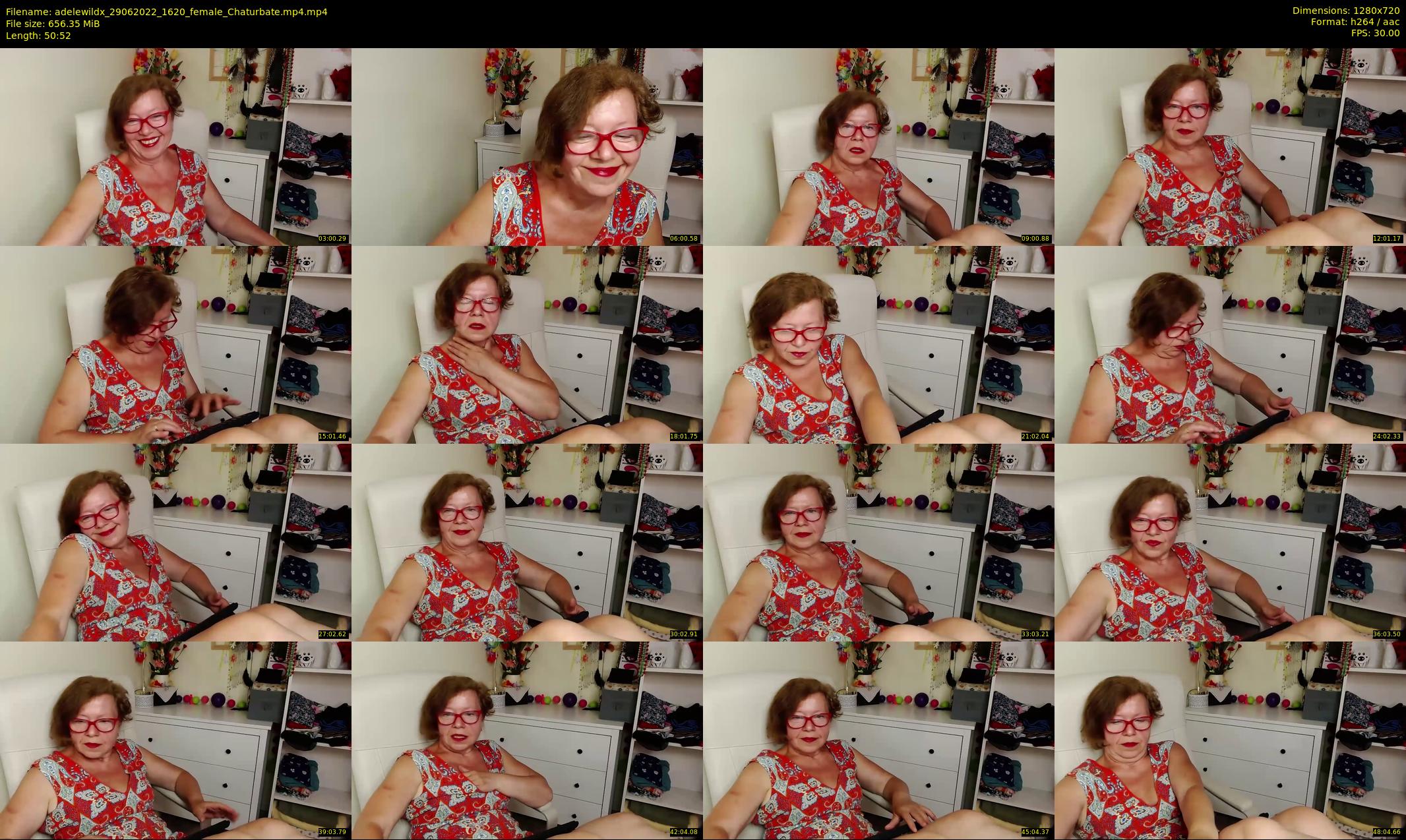 adelewildx — 51 minute Chaturbate female cam show recording, 720p, Jun 29, 2022