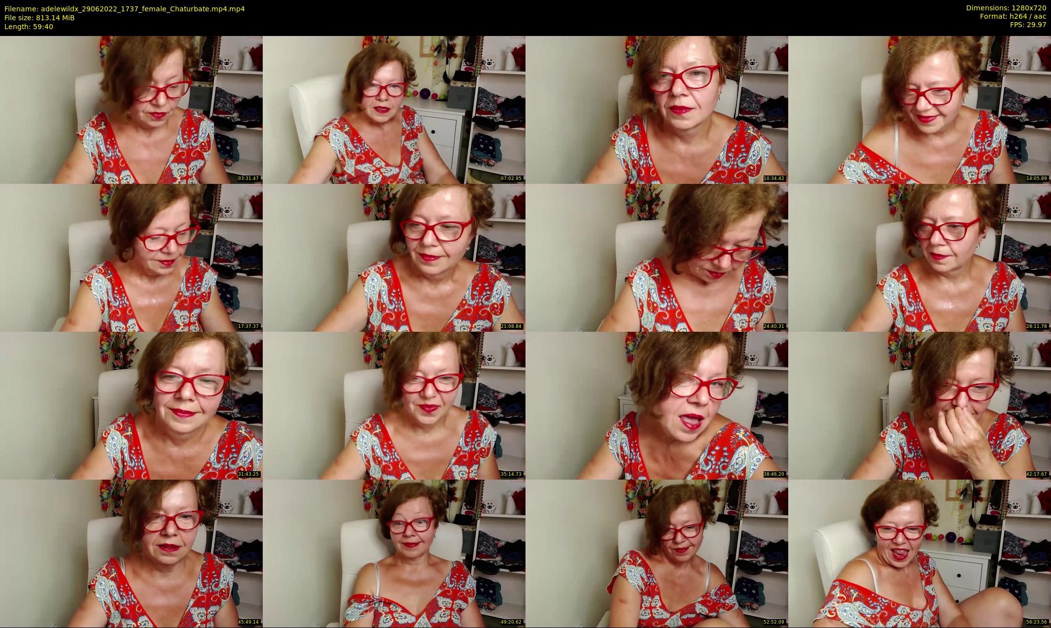 adelewildx — 60 minute Chaturbate female cam show recording, 720p, Jun 29, 2022