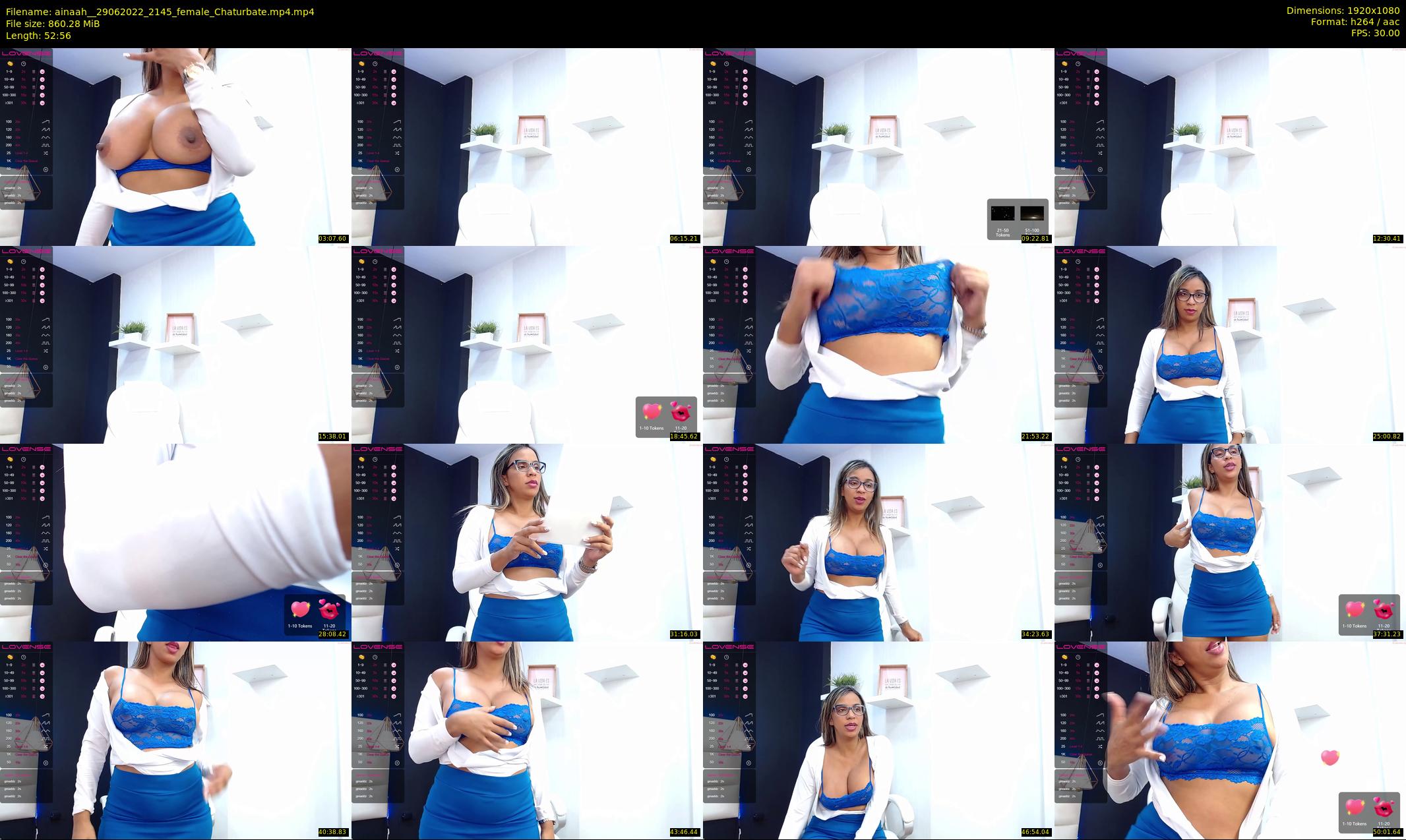 ainaah_ — 53 minute Chaturbate female cam show recording, 1080p, Jun 29, 2022
