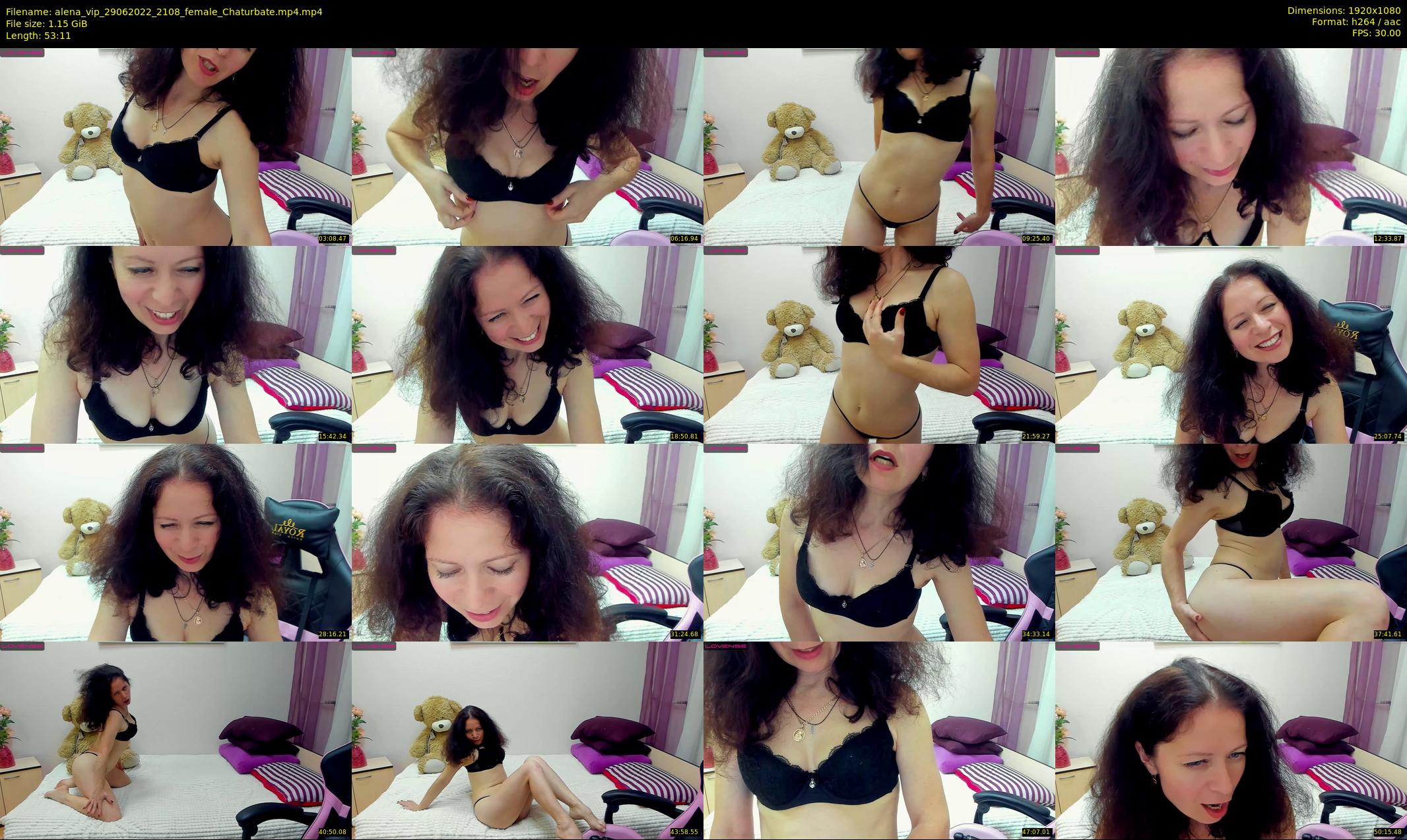 alena_vip — 54 minute Chaturbate female cam show recording, 1080p, Jun 29, 2022