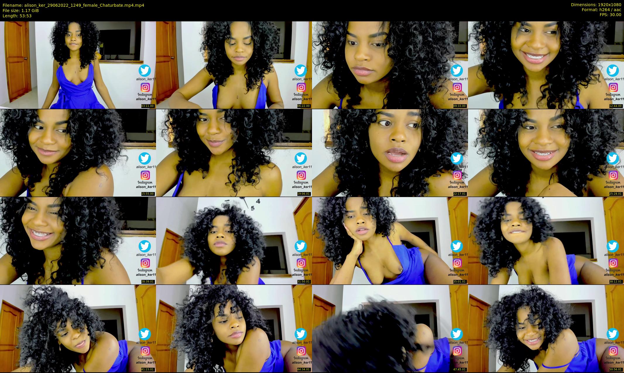 alison_ker — 54 minute Chaturbate female cam show recording, 1080p, Jun 29, 2022