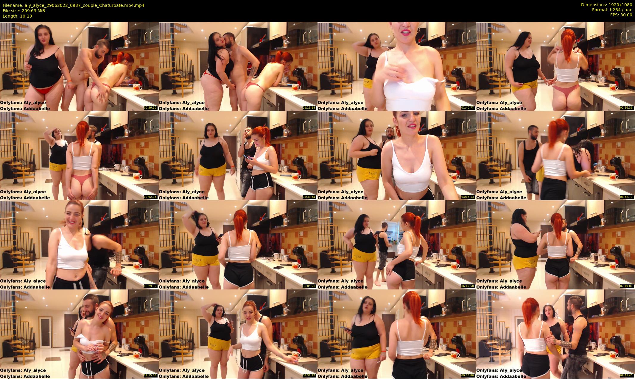 aly_alyce — 11 minute Chaturbate female cam show recording, 1080p, Jun 29, 2022
