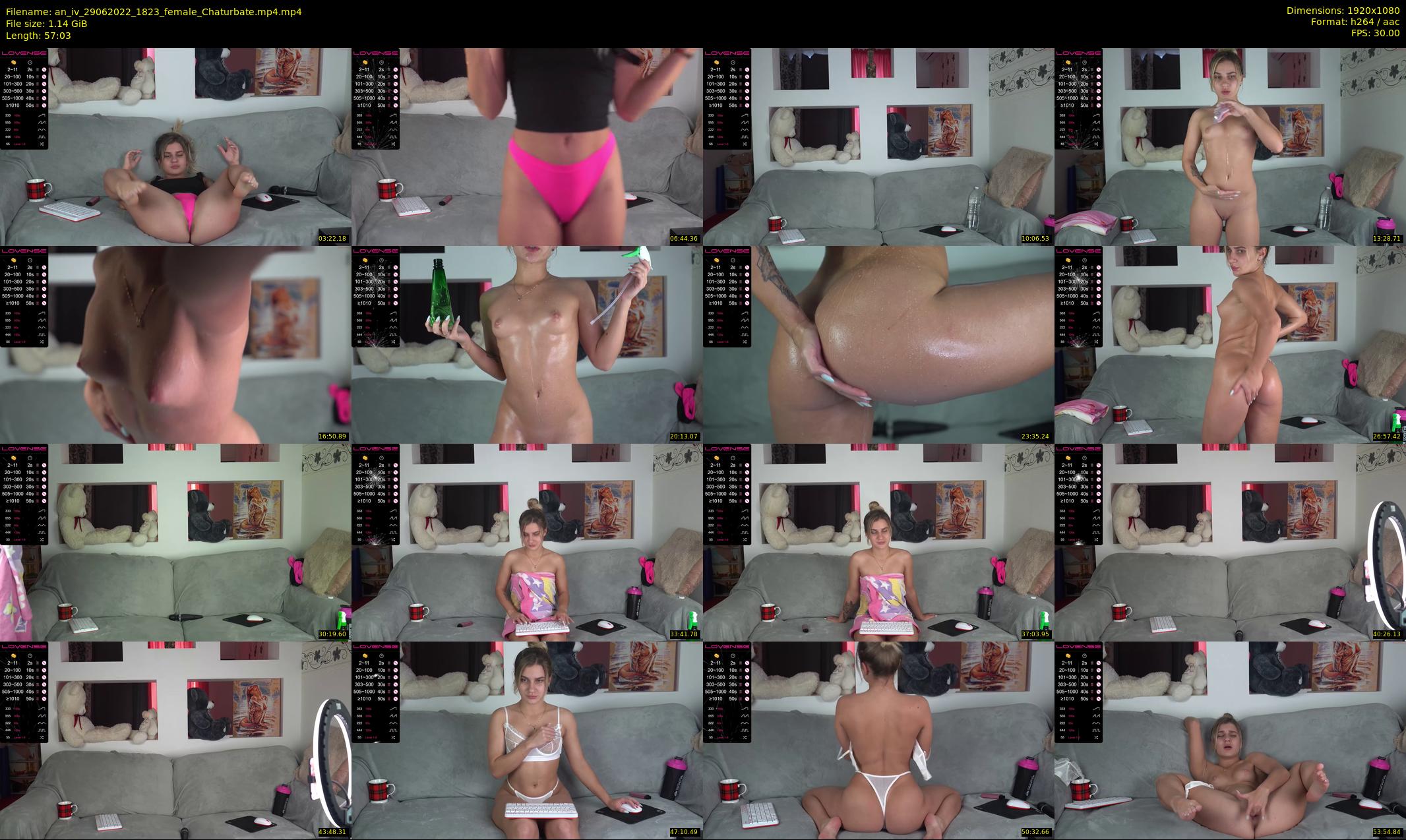 an_iv — 58 minute Chaturbate female cam show recording, 1080p, Jun 29, 2022