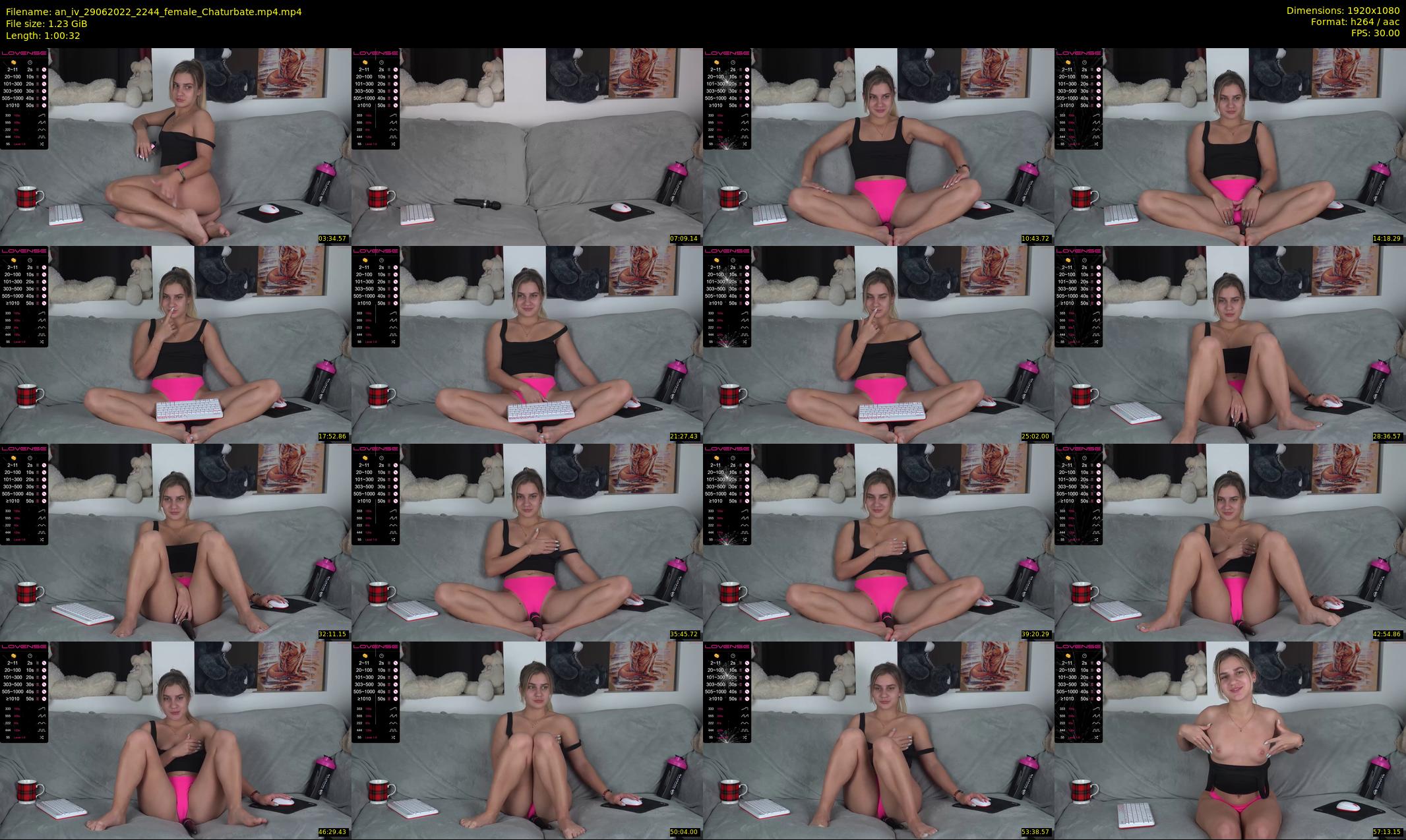 an_iv — 61 minute Chaturbate female cam show recording, 1080p, Jun 29, 2022
