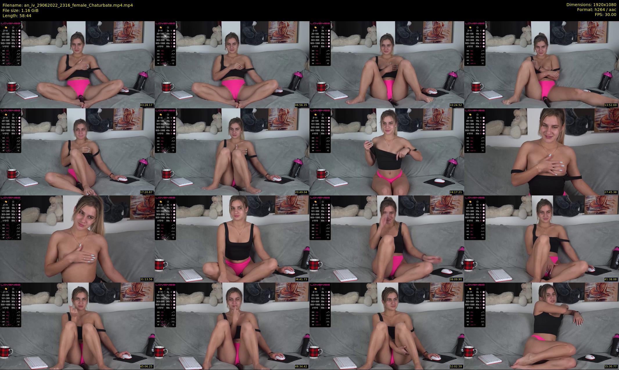 an_iv — 59 minute Chaturbate female cam show recording, 1080p, Jun 29, 2022