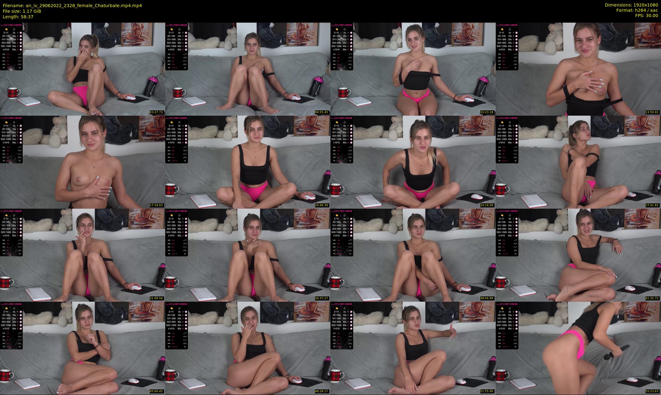 an_iv — 59 minute Chaturbate female cam show recording, 1080p, Jun 29, 2022