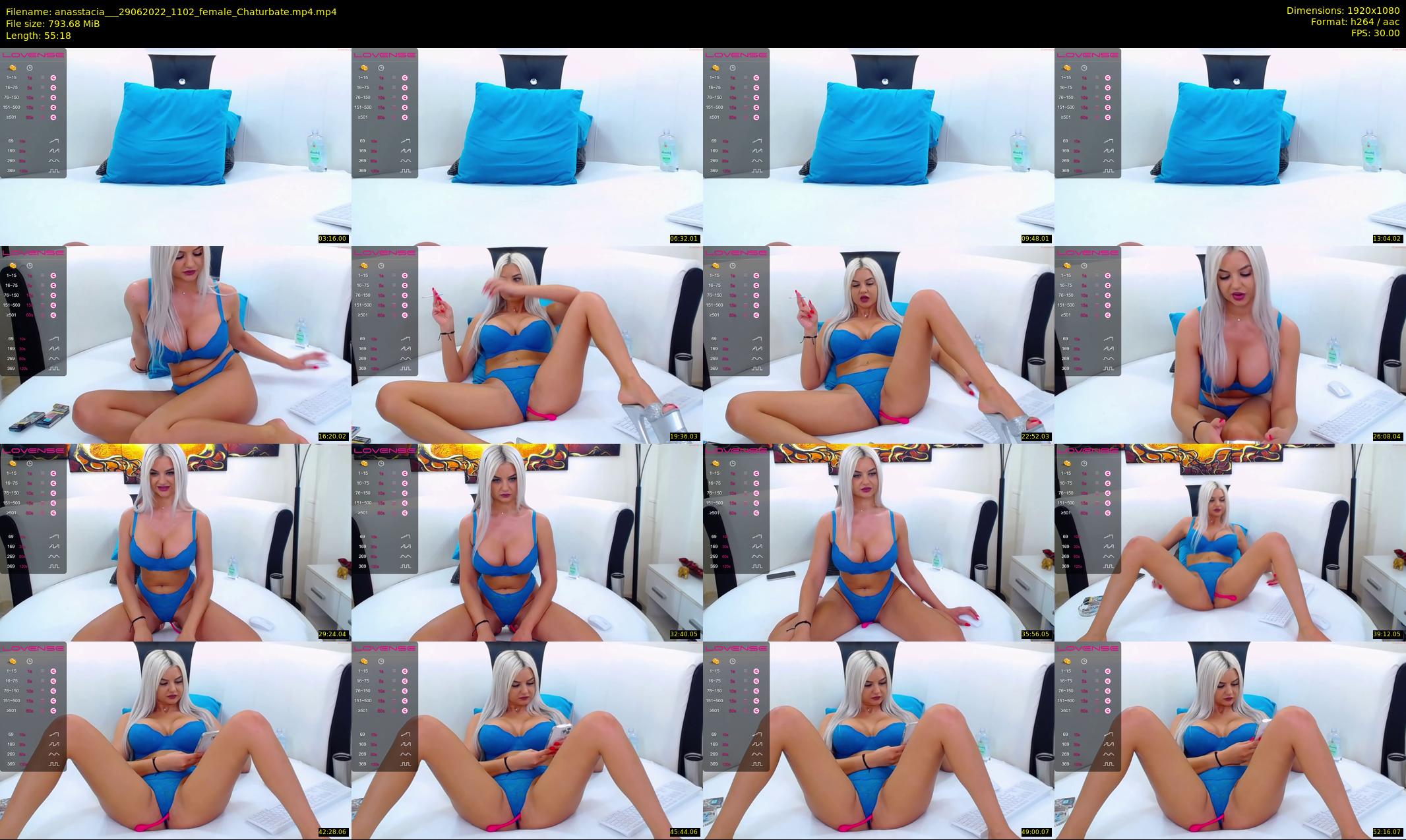 anasstacia__ — 56 minute Chaturbate female cam show recording, 1080p, Jun 29, 2022