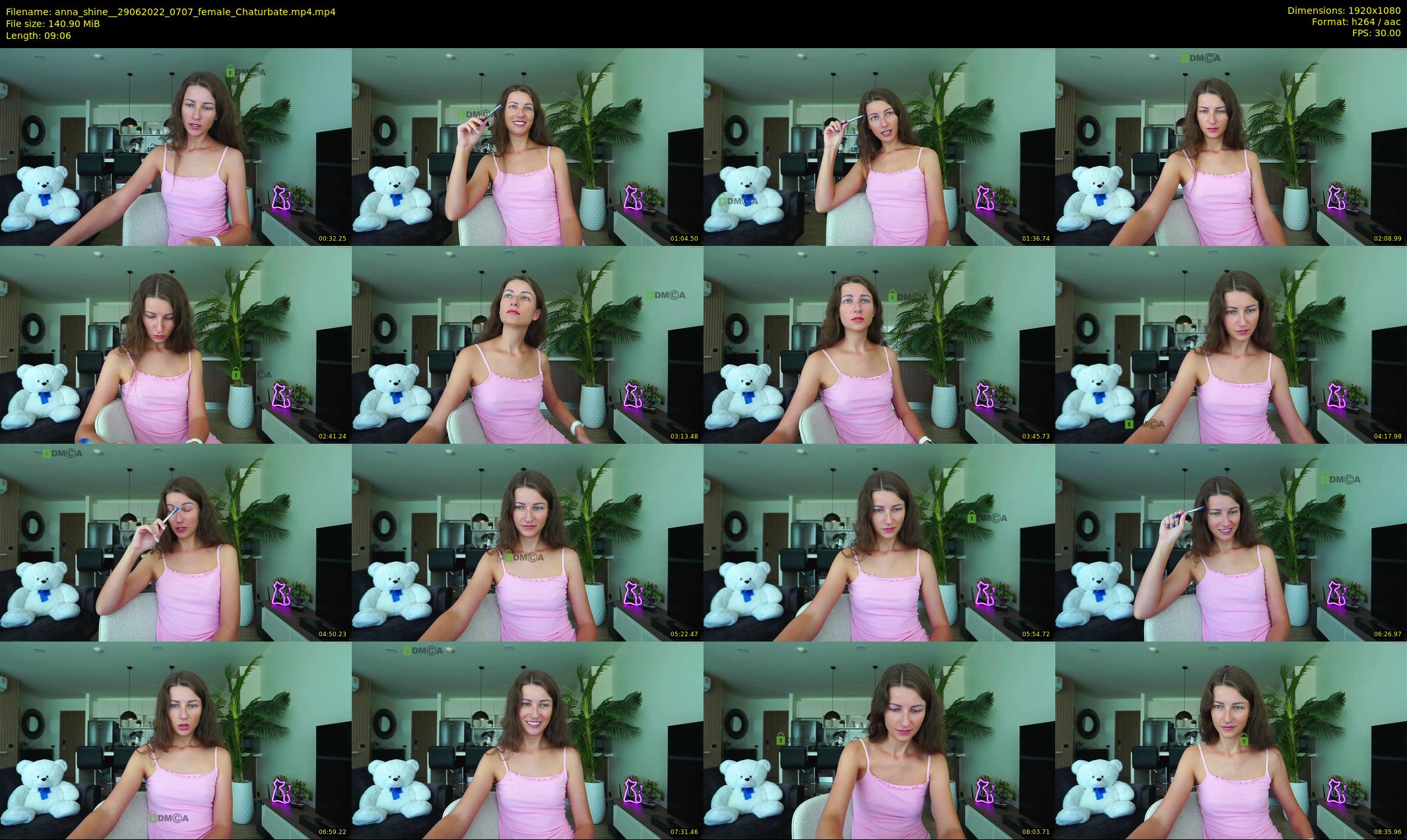 anna_shine_ — 10 minute Chaturbate female cam show recording, 1080p, Jun 29, 2022