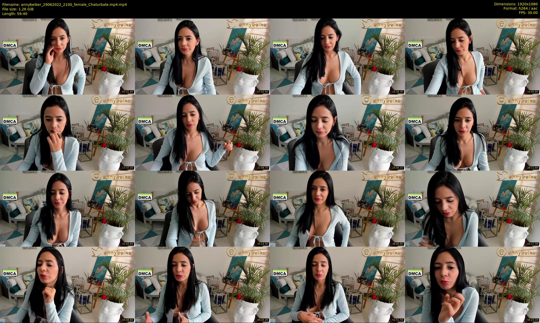annybeiker — 60 minute Chaturbate female cam show recording, 1080p, Jun 29, 2022