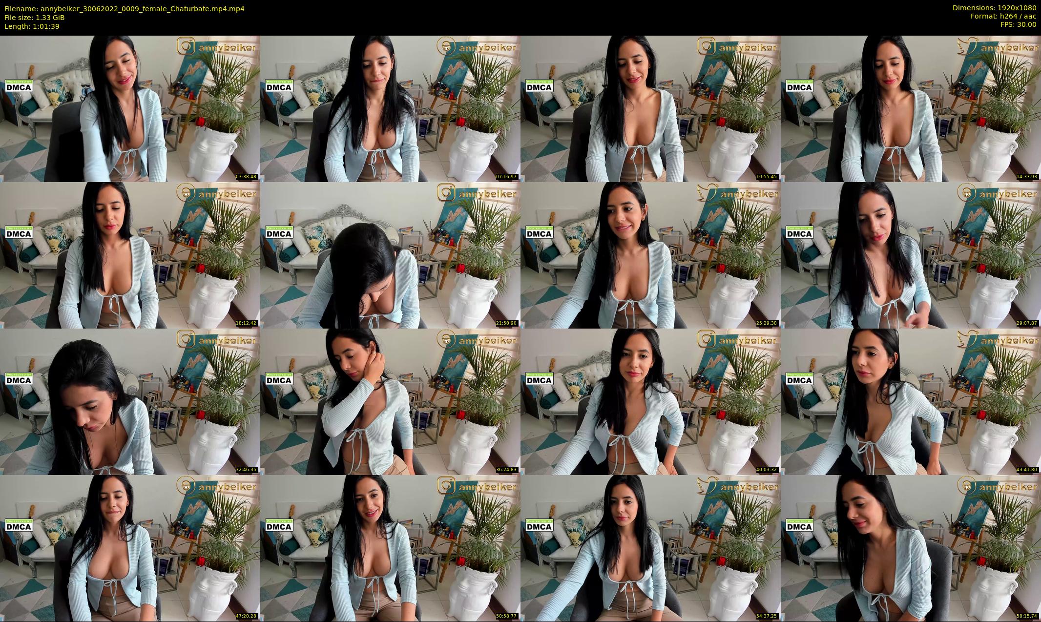 annybeiker — 62 minute Chaturbate female cam show recording, 1080p, Jun 30, 2022