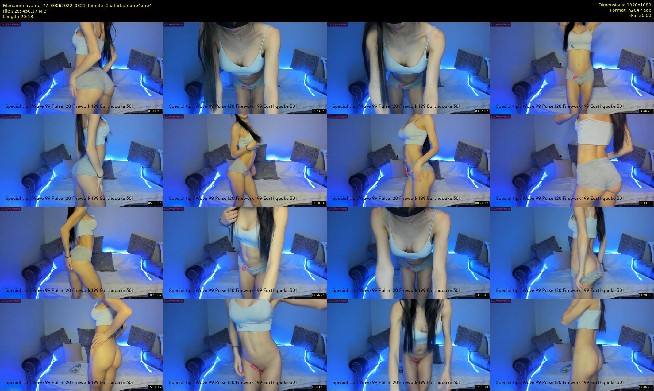ayame_77 — 21 minute Chaturbate female cam show recording, 1080p, Jun 30, 2022