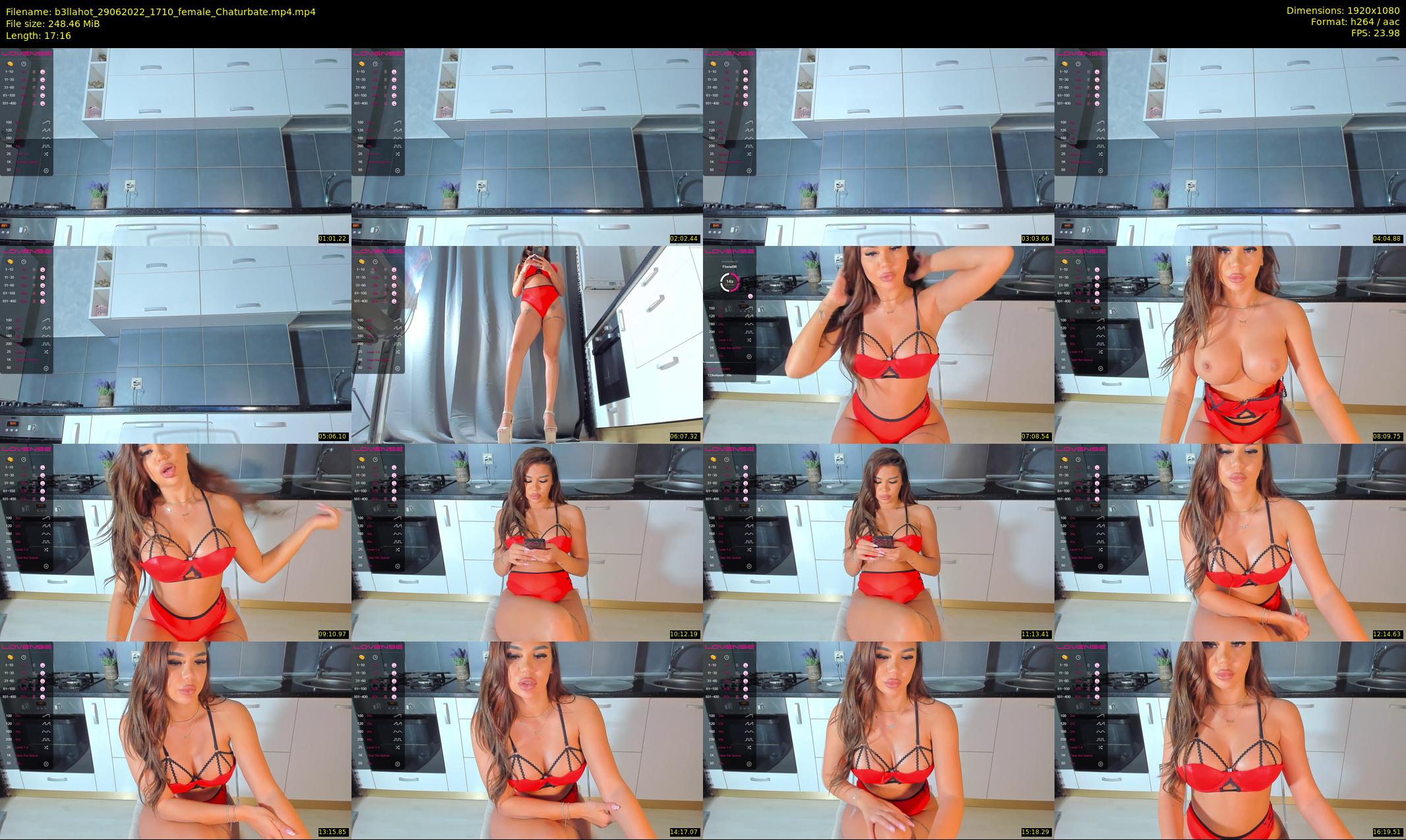 b3llahot — 18 minute Chaturbate female cam show recording, 1080p, Jun 29, 2022