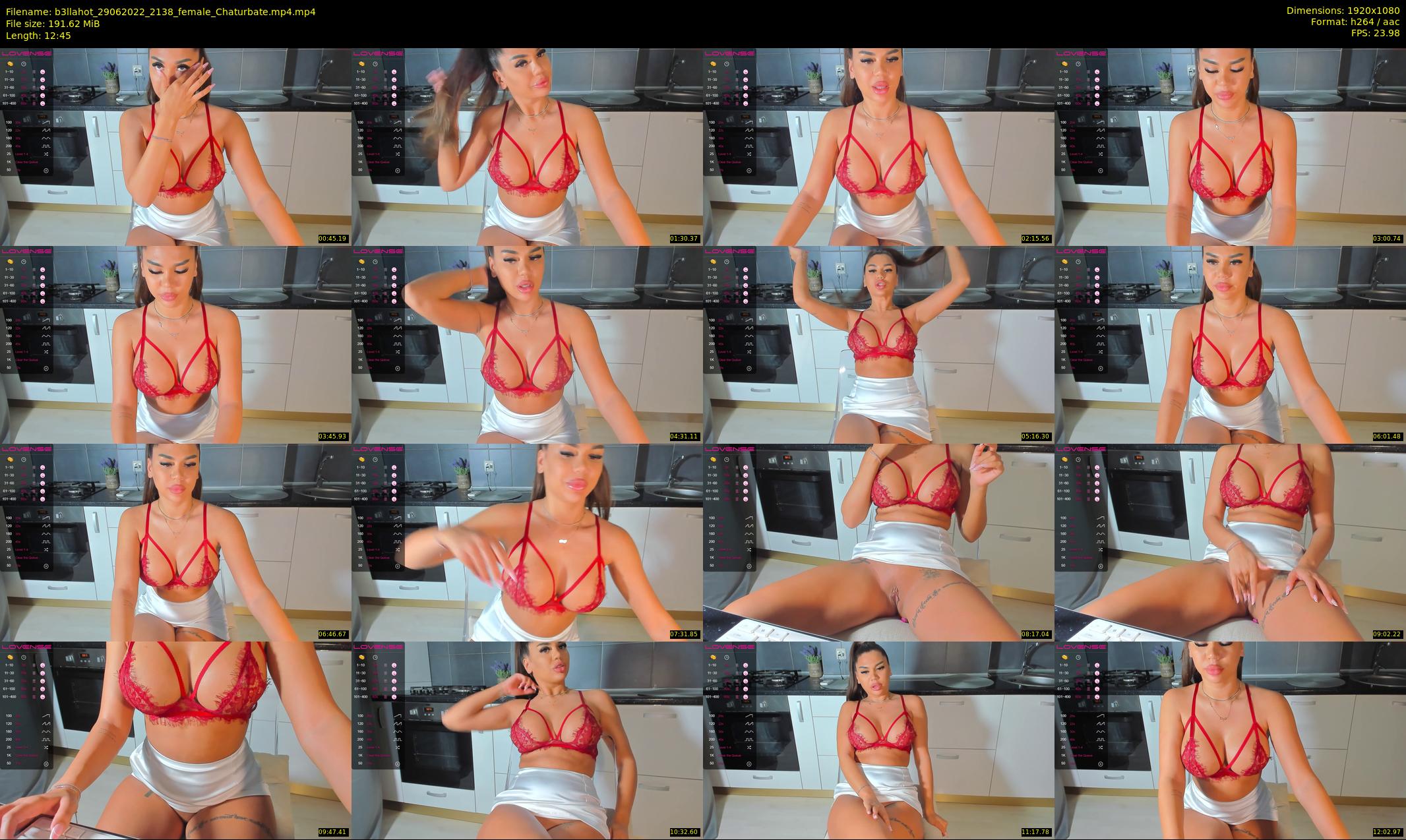 b3llahot — 13 minute Chaturbate female cam show recording, 1080p, Jun 29, 2022