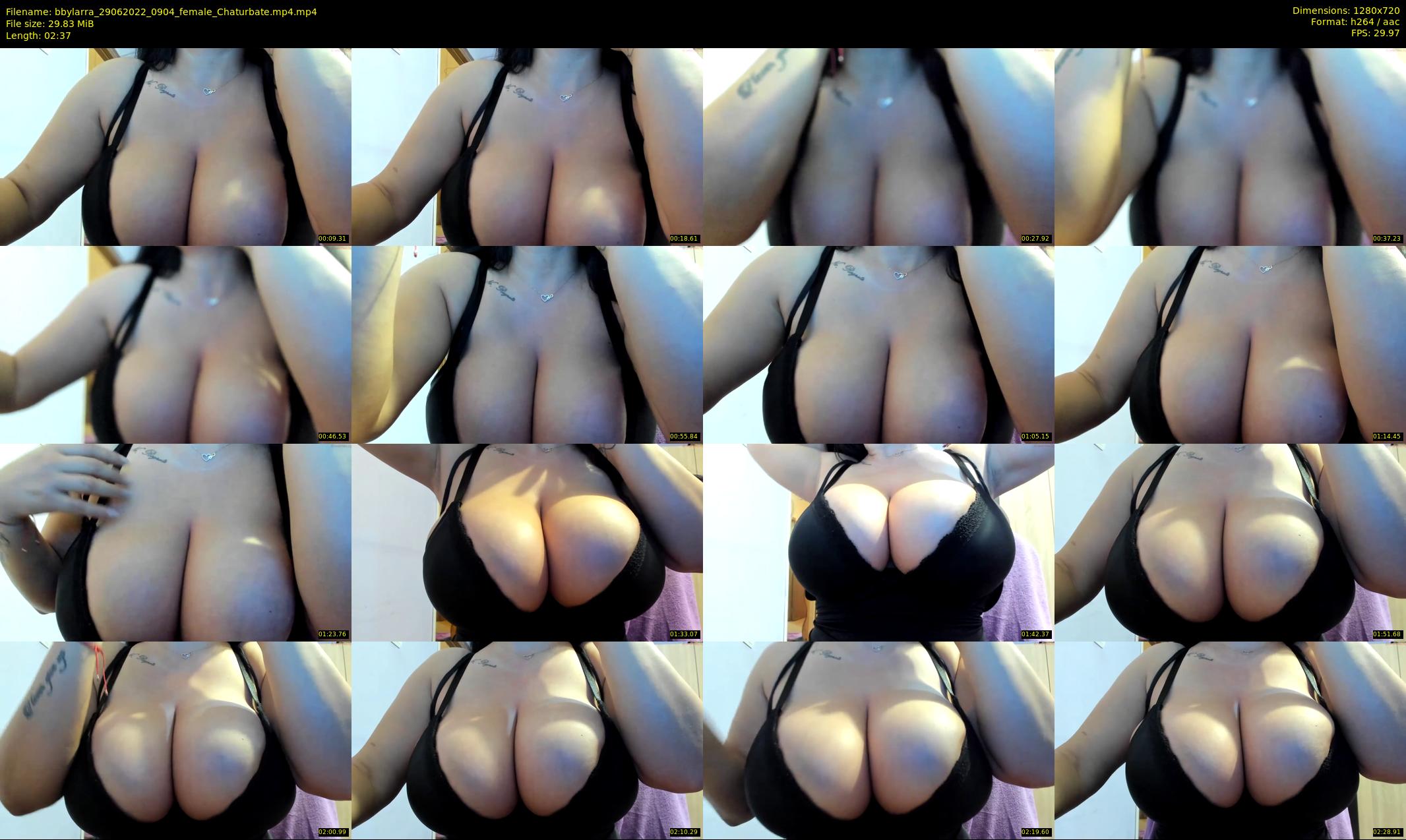 bbylarra — 3 minute Chaturbate couple cam show recording, 720p, Jun 29, 2022