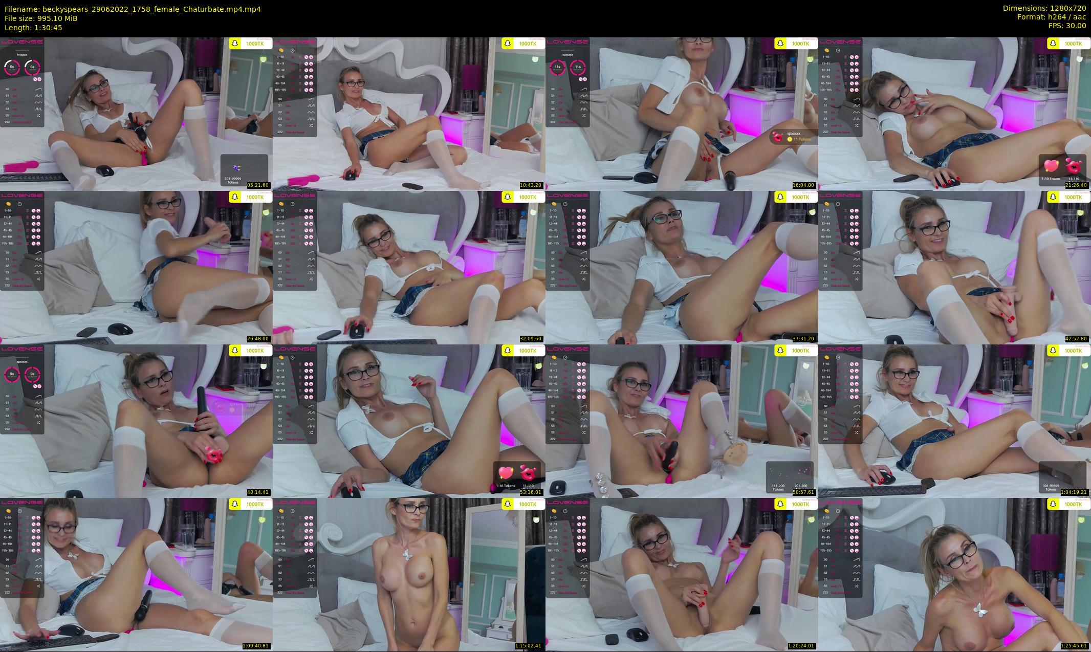beckyspears — 91 minute Chaturbate female cam show recording, 720p, Jun 29, 2022