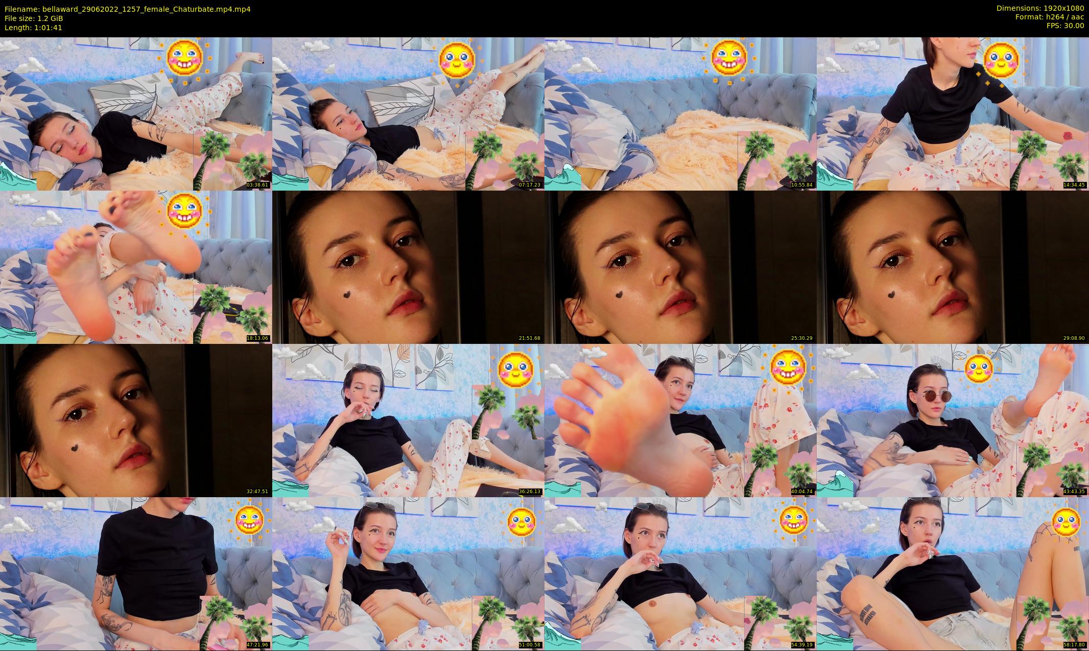 bellaward — 62 minute Chaturbate female cam show recording, 1080p, Jun 29, 2022