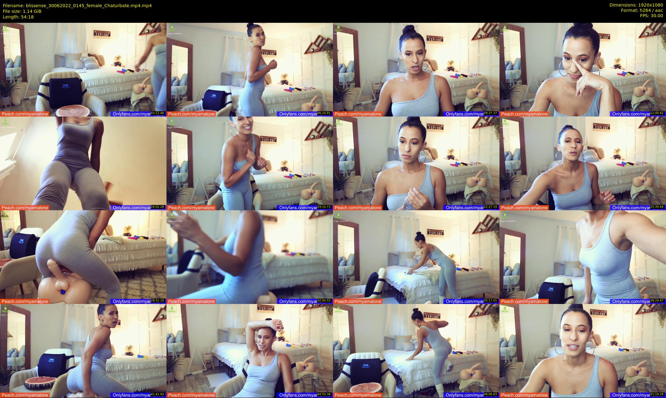blissense — 55 minute Chaturbate female cam show recording, 1080p, Jun 30, 2022