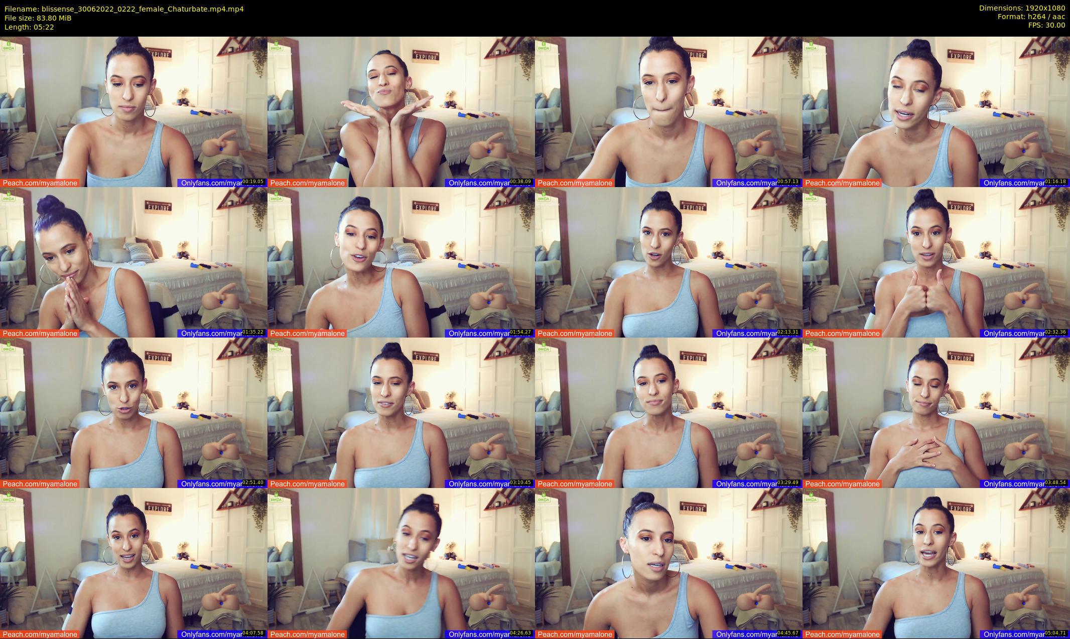 blissense — 6 minute Chaturbate female cam show recording, 1080p, Jun 30, 2022