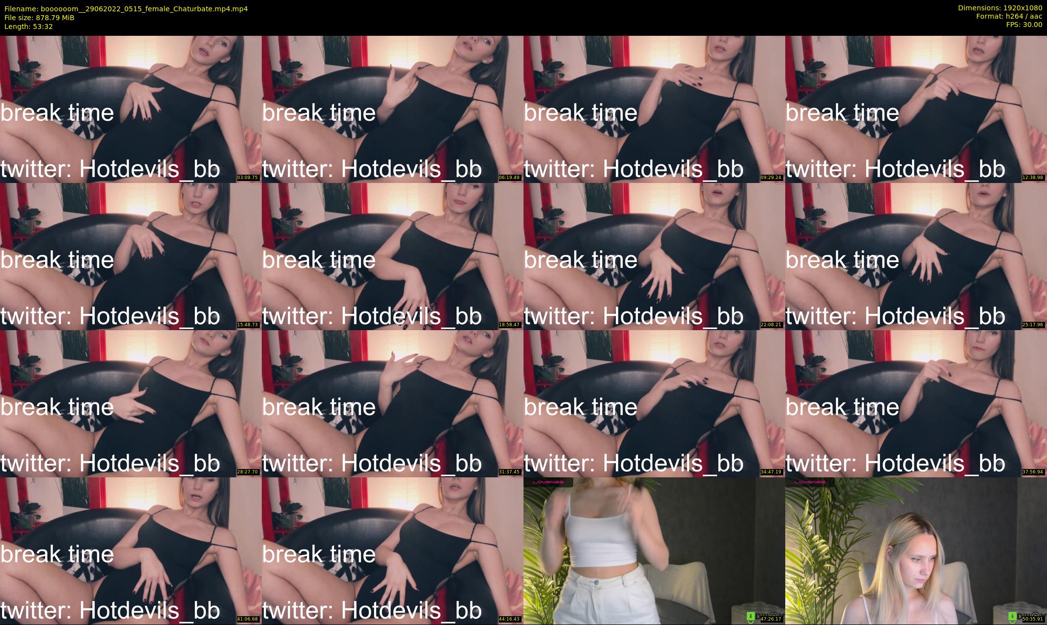 boooooom_ — 54 minute Chaturbate female cam show recording, 1080p, Jun 29, 2022