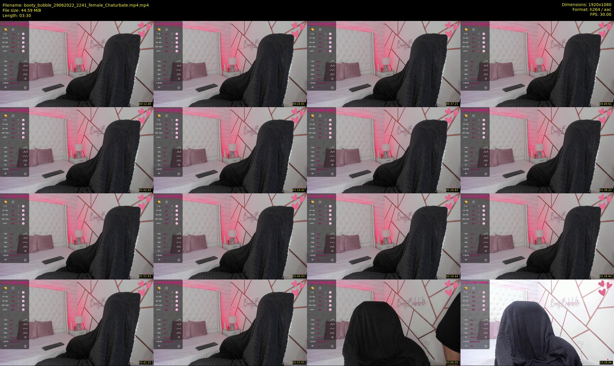 booty_bubble — 4 minute Chaturbate female cam show recording, 1080p, Jun 29, 2022