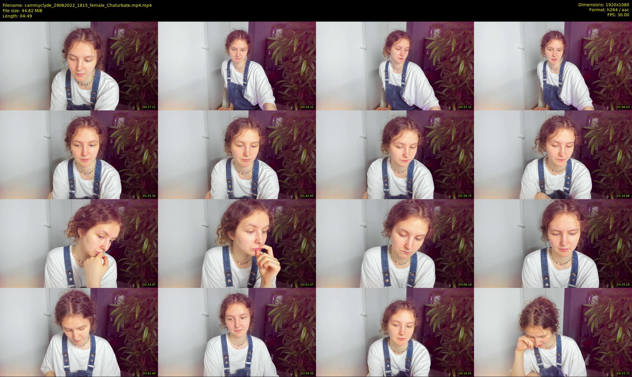 cammyclyde — 5 minute Chaturbate female cam show recording, 1080p, Jun 29, 2022