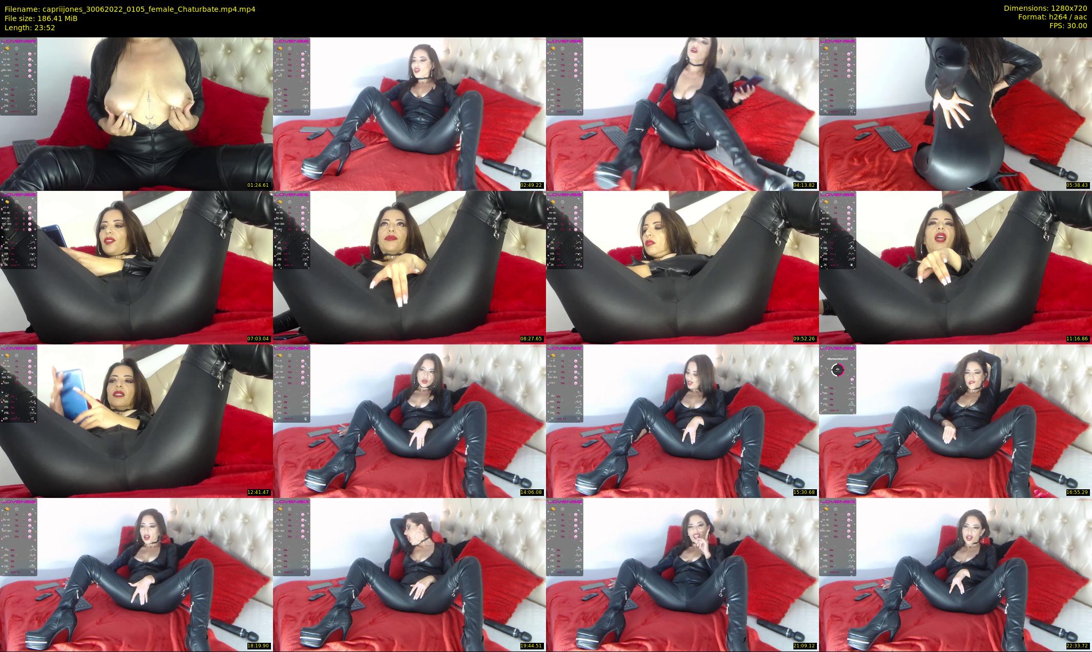 capriijones — 24 minute Chaturbate female cam show recording, 720p, Jun 30, 2022