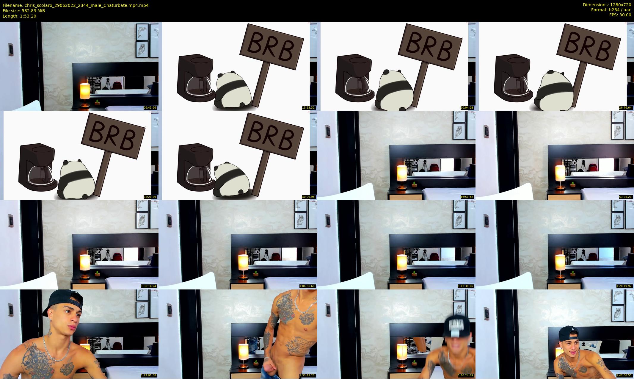 chris_scolaro — 114 minute Chaturbate male cam show recording, 720p, Jun 29, 2022