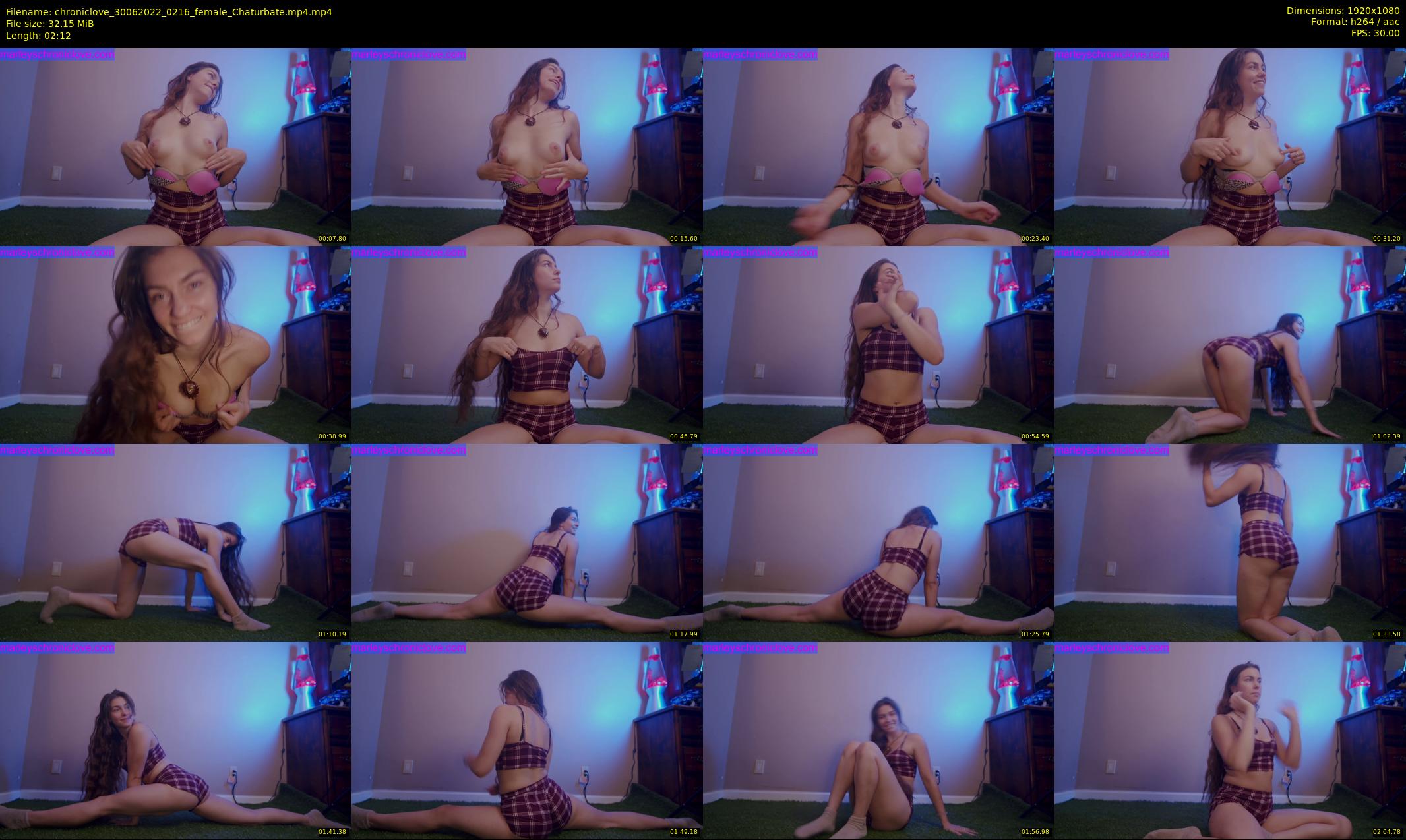chroniclove — 3 minute Chaturbate female cam show recording, 1080p, Jun 30, 2022