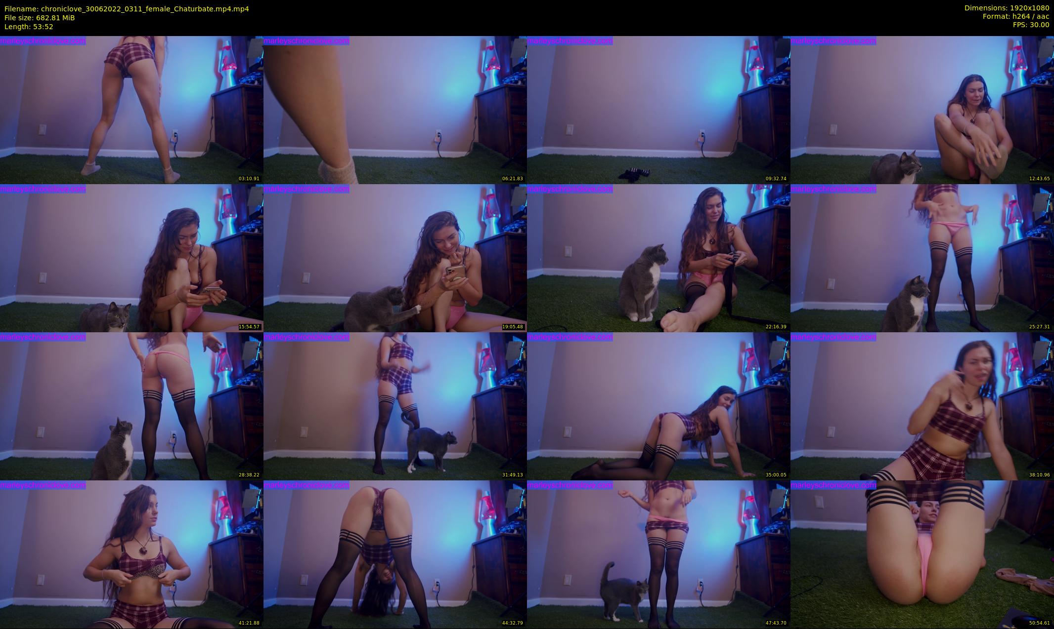 chroniclove — 54 minute Chaturbate female cam show recording, 1080p, Jun 30, 2022