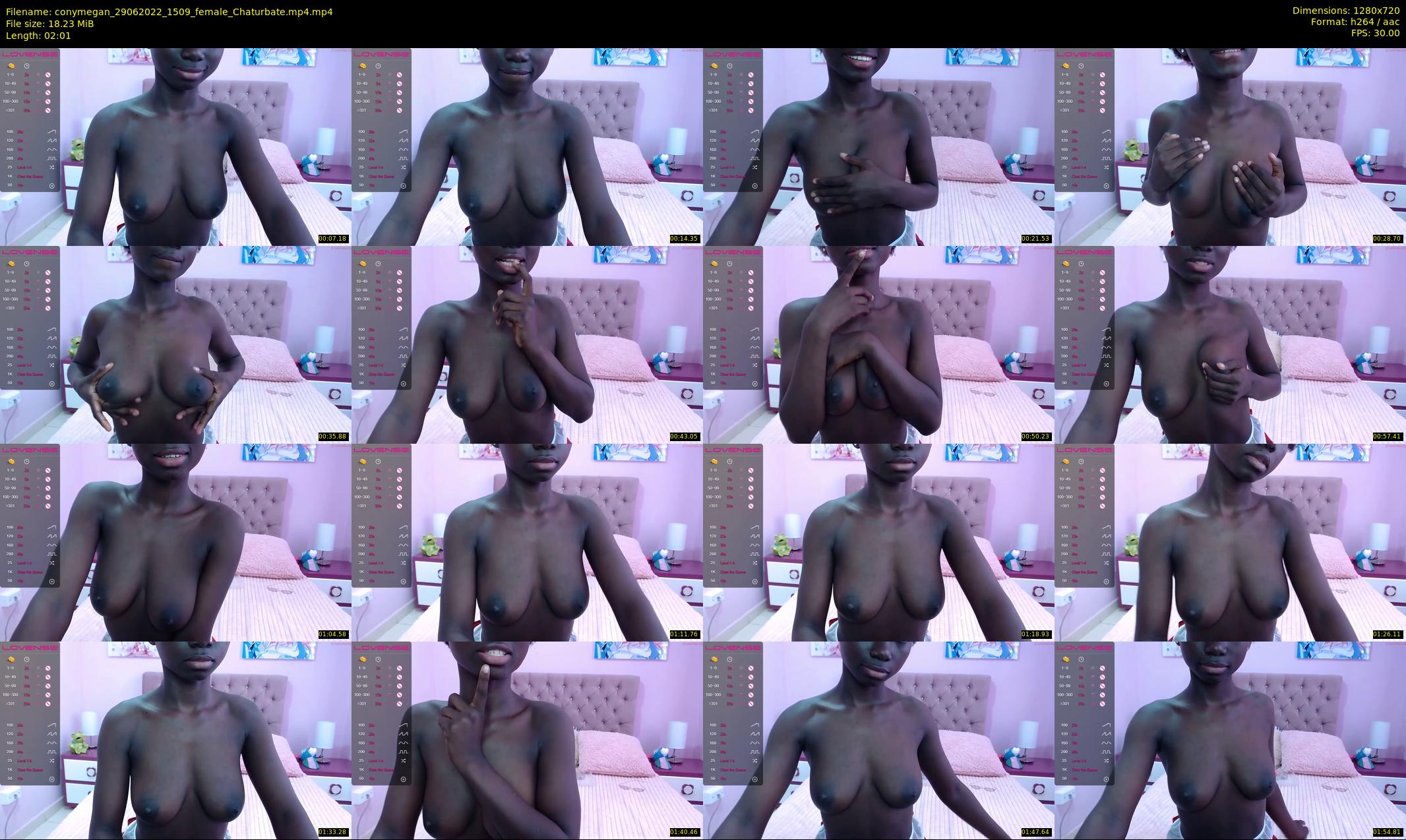 conymegan — 3 minute Chaturbate female cam show recording, 720p, Jun 29, 2022