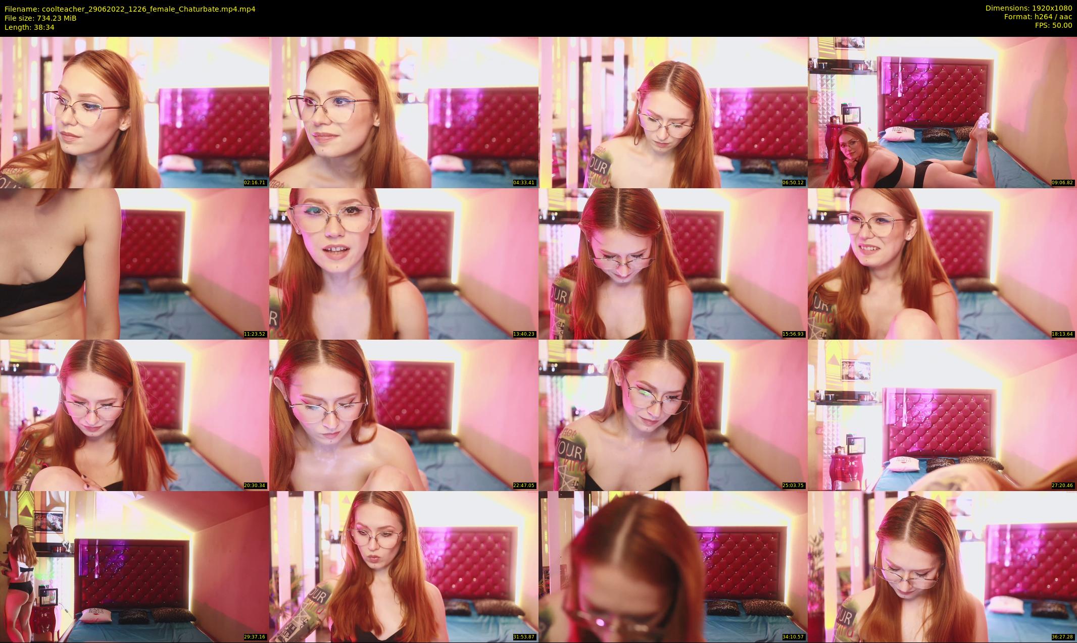 coolteacher — 39 minute Chaturbate female cam show recording, 1080p, Jun 29, 2022