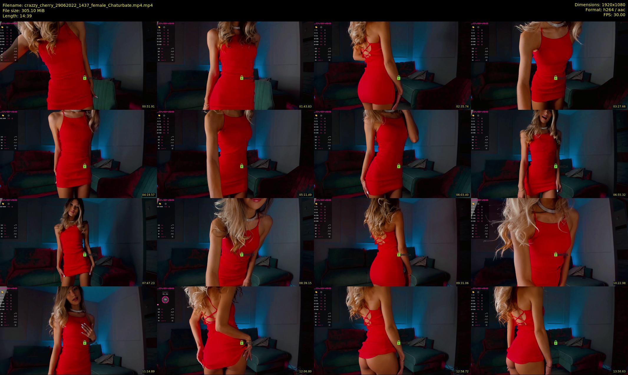 crazzy_cherry — 15 minute Chaturbate female cam show recording, 1080p, Jun 29, 2022