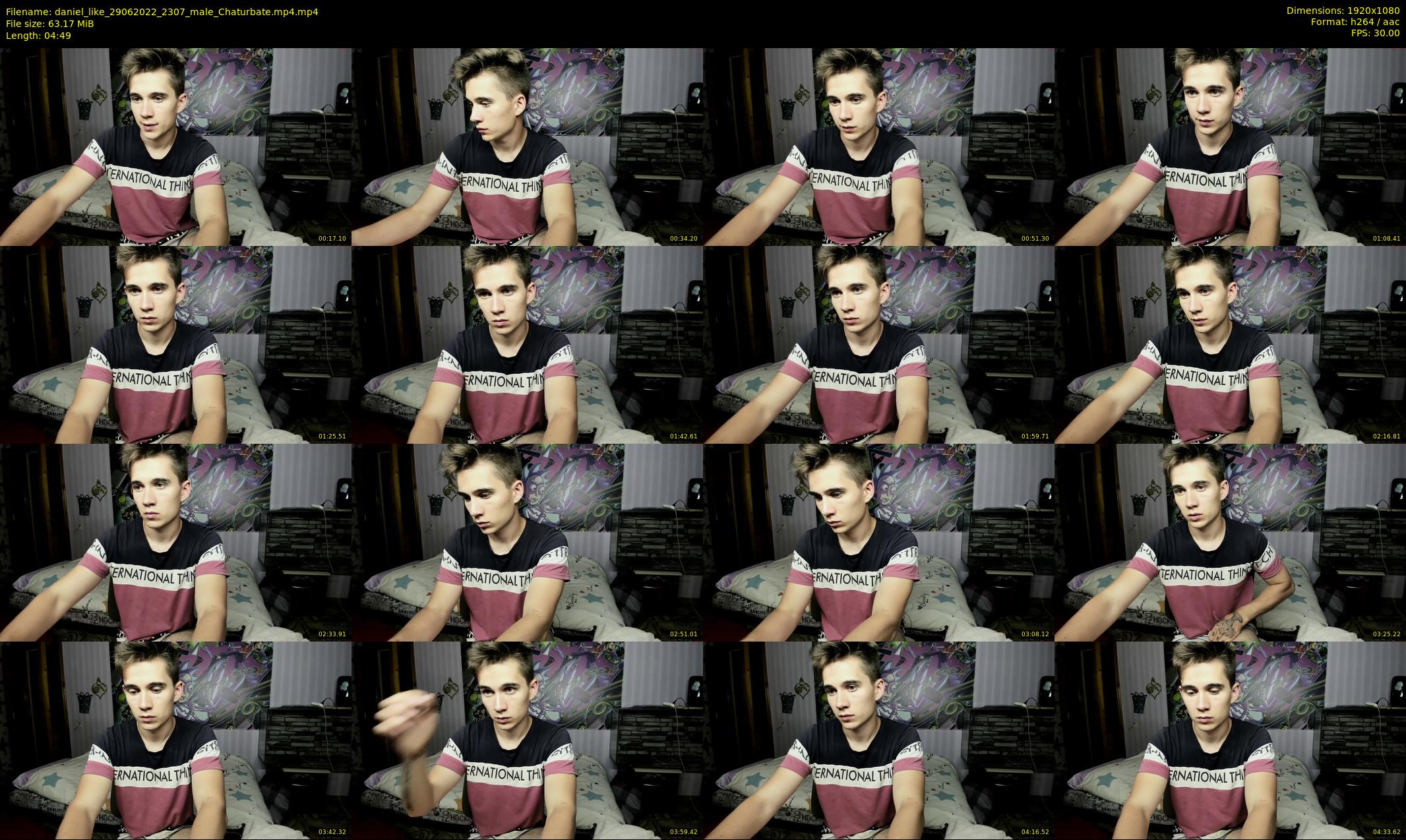 daniel_like — 5 minute Chaturbate male cam show recording, 1080p, Jun 29, 2022