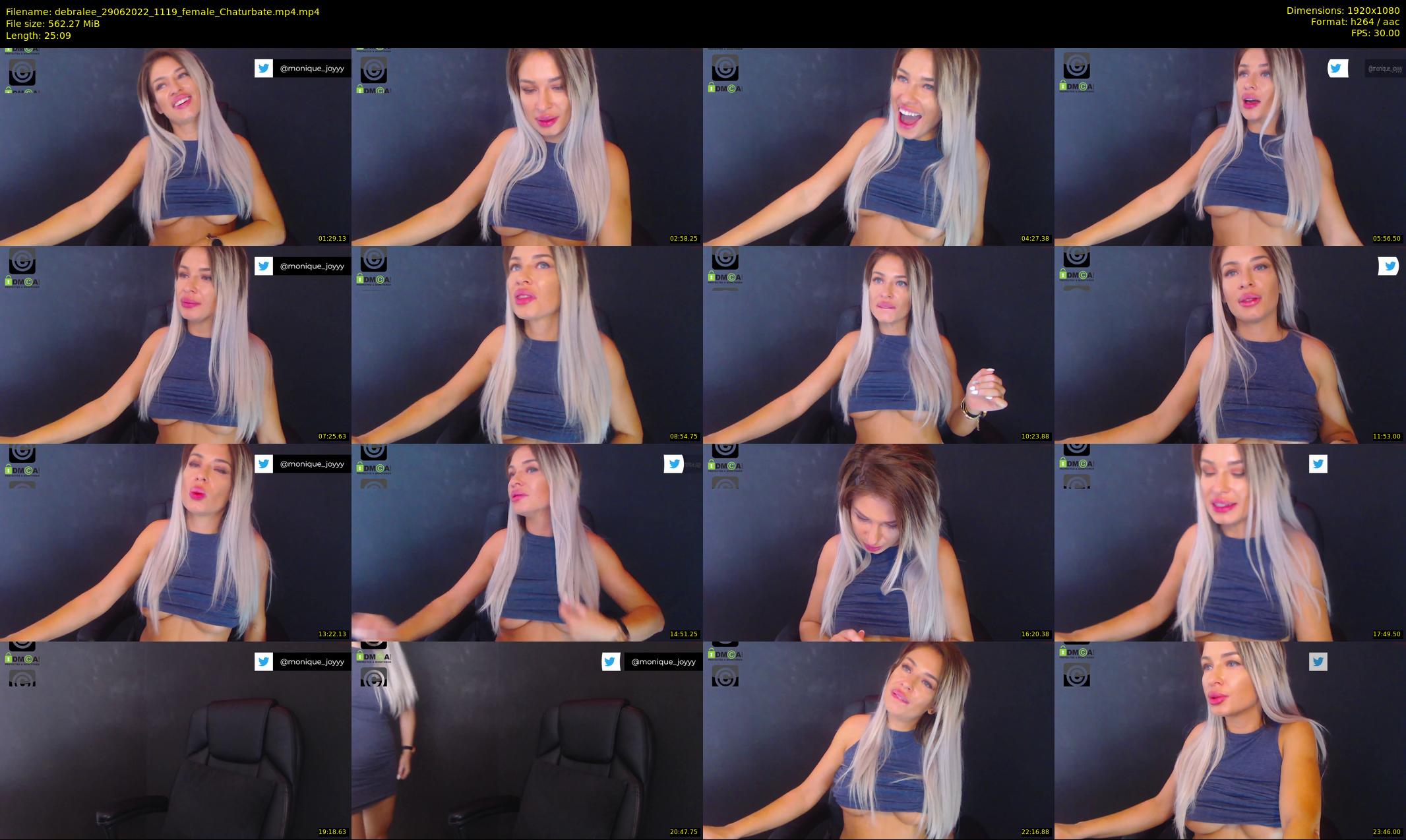 debralee — 26 minute Chaturbate female cam show recording, 1080p, Jun 29, 2022
