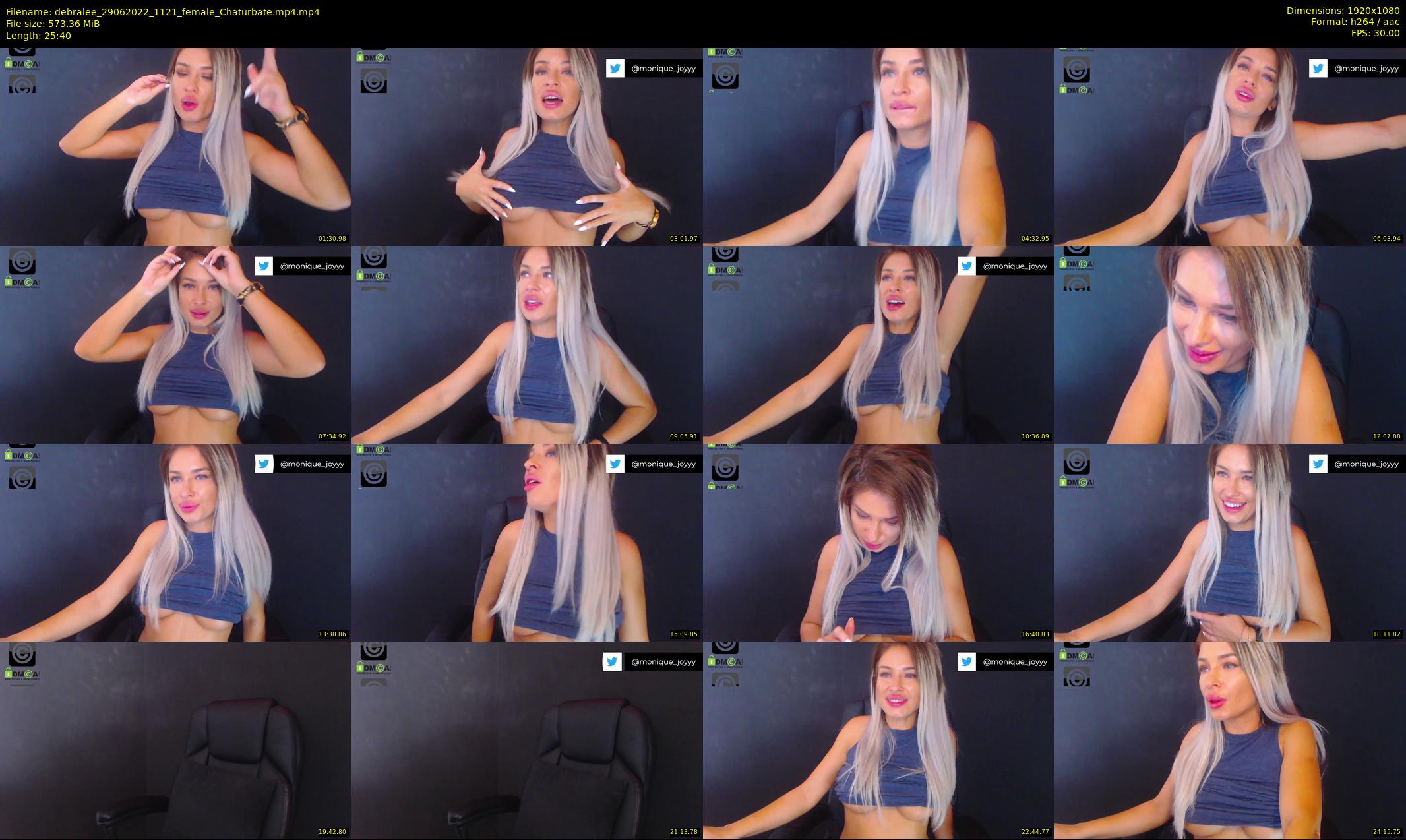 debralee — 26 minute Chaturbate female cam show recording, 1080p, Jun 29, 2022