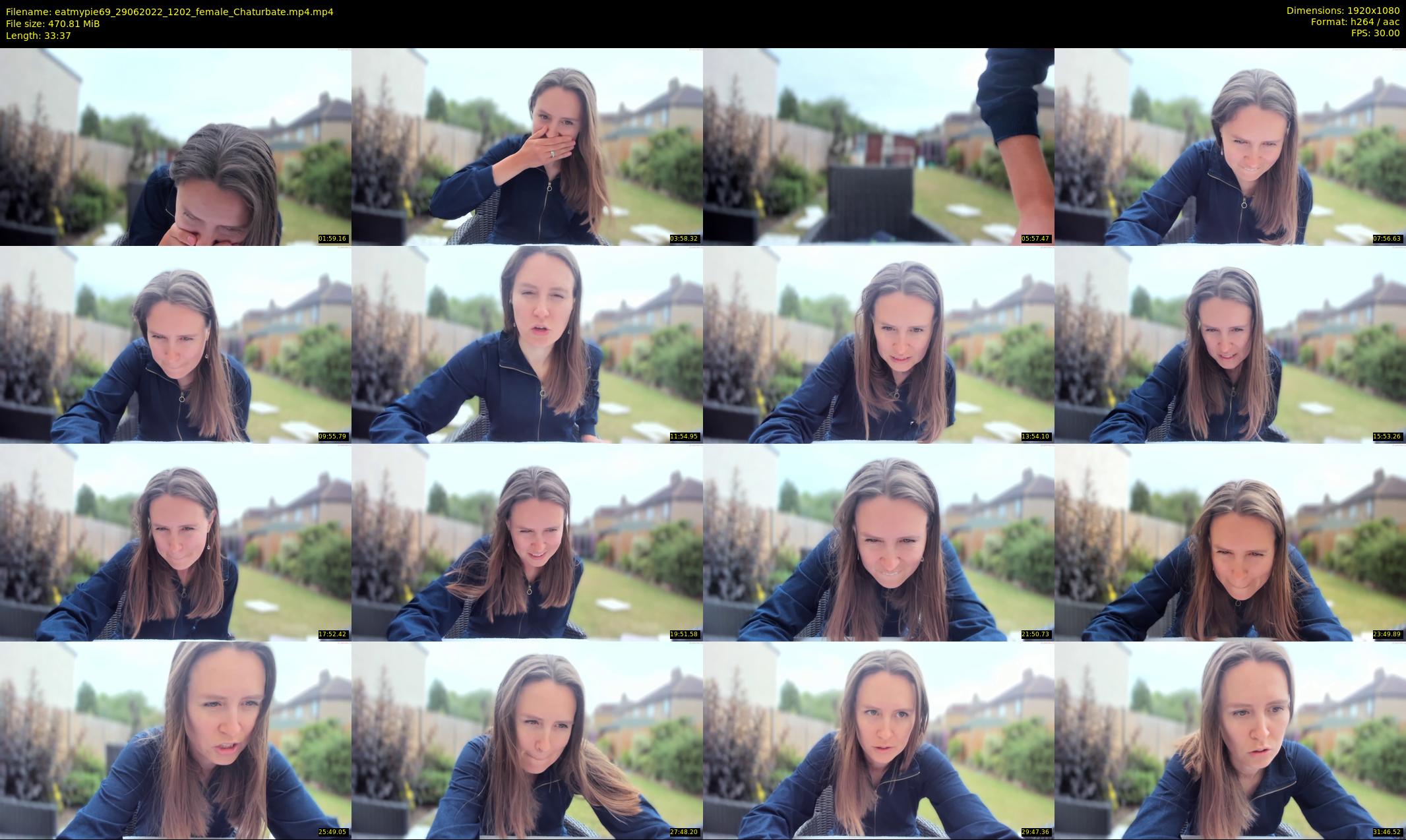 eatmypie69 — 34 minute Chaturbate female cam show recording, 1080p, Jun 29, 2022