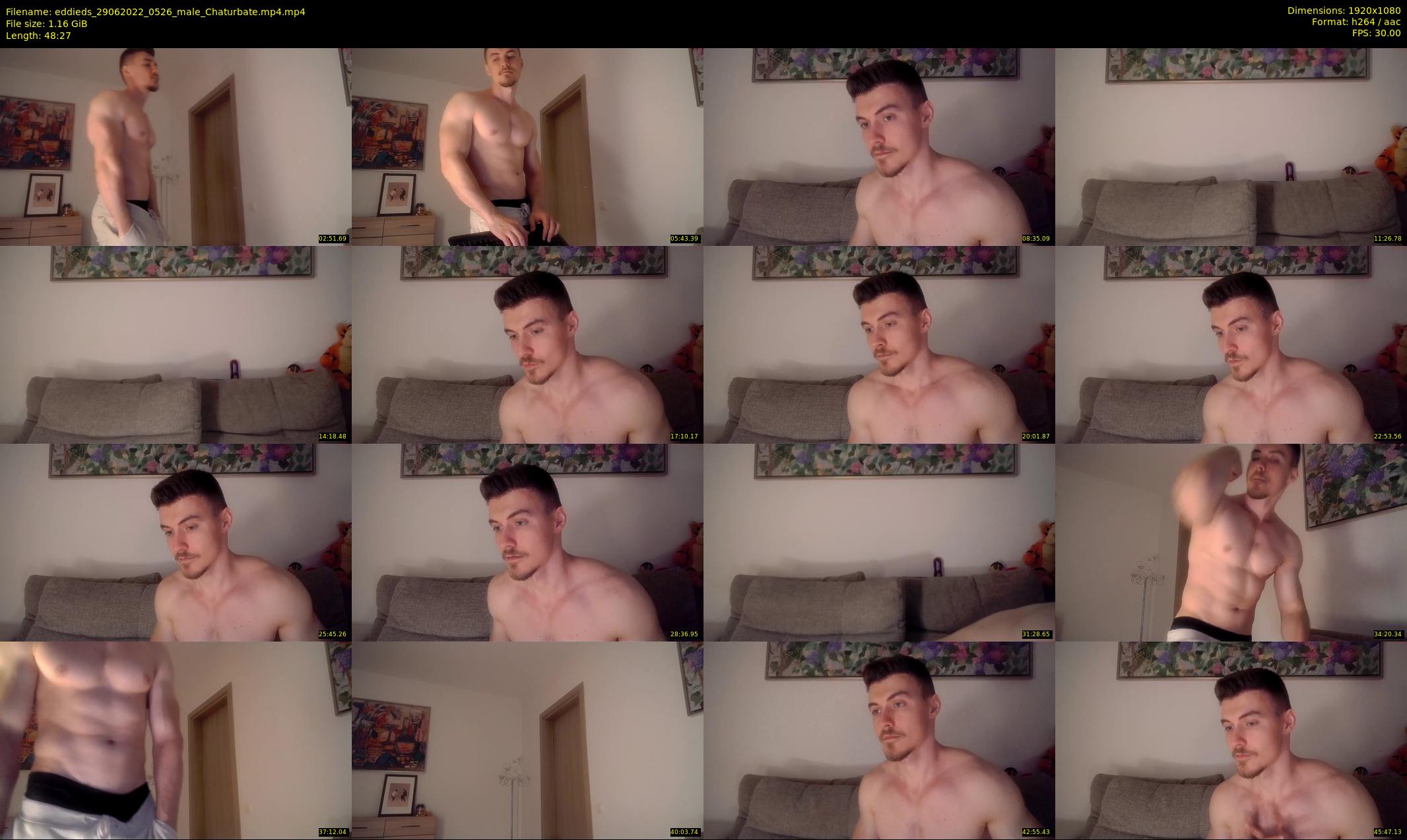 eddieds — 49 minute Chaturbate male cam show recording, 1080p, Jun 29, 2022