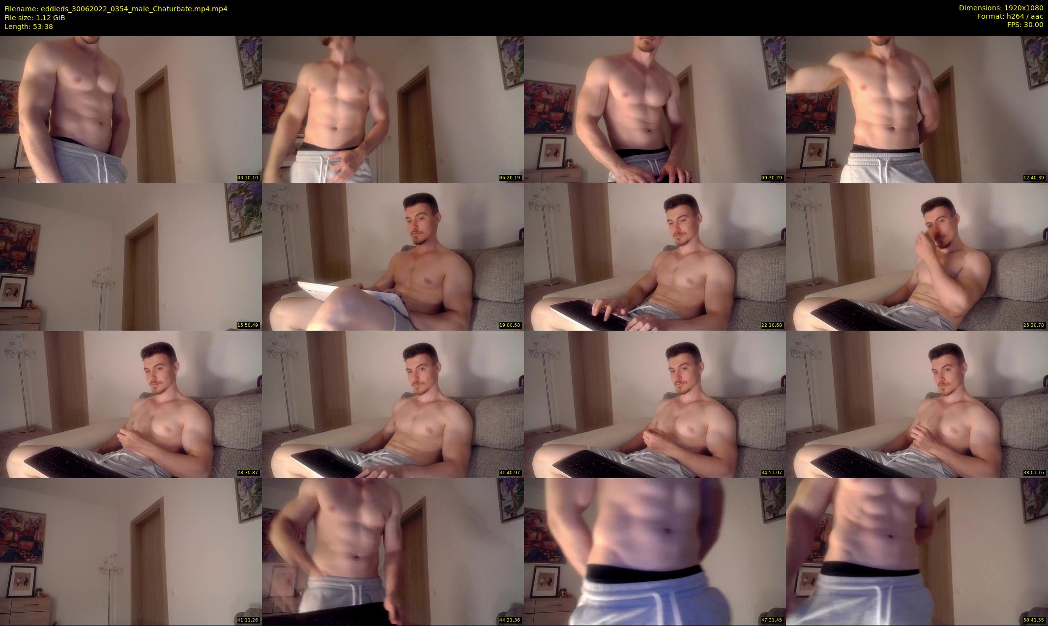 eddieds — 54 minute Chaturbate male cam show recording, 1080p, Jun 30, 2022