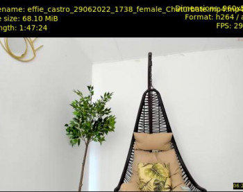 effie_castro — 108 minute Chaturbate female cam show recording, 480p, Jun 29, 2022