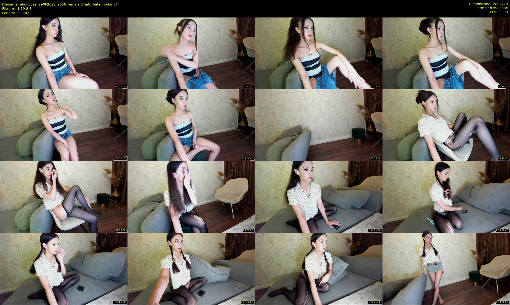 ehotlovea — 100 minute Chaturbate female cam show recording, 720p, Jun 29, 2022