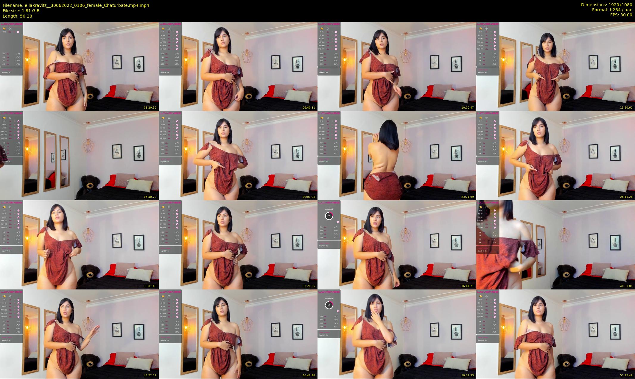 ellakravitz_ — 57 minute Chaturbate female cam show recording, 1080p, Jun 30, 2022
