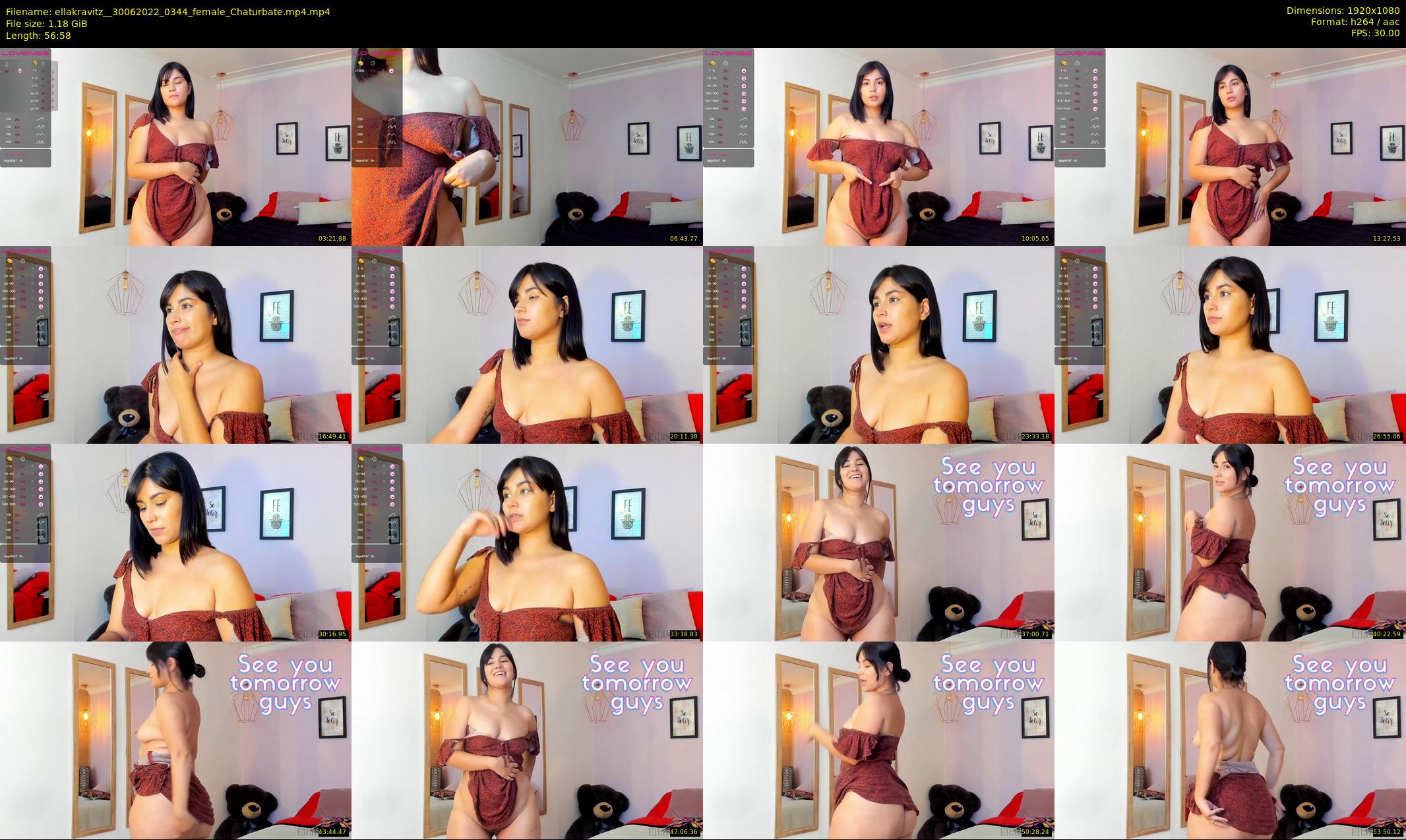 ellakravitz_ — 57 minute Chaturbate female cam show recording, 1080p, Jun 30, 2022