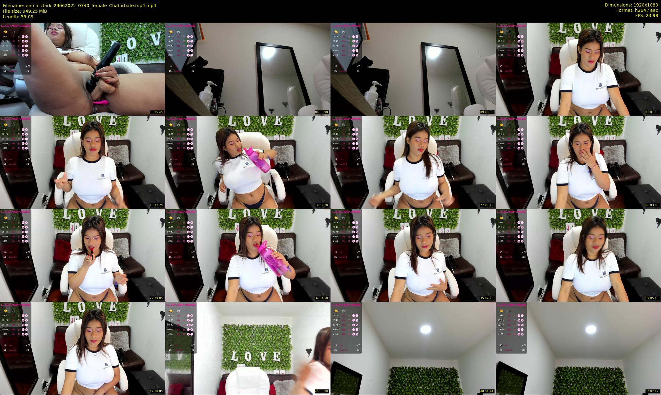 enma_clark — 56 minute Chaturbate female cam show recording, 1080p, Jun 29, 2022