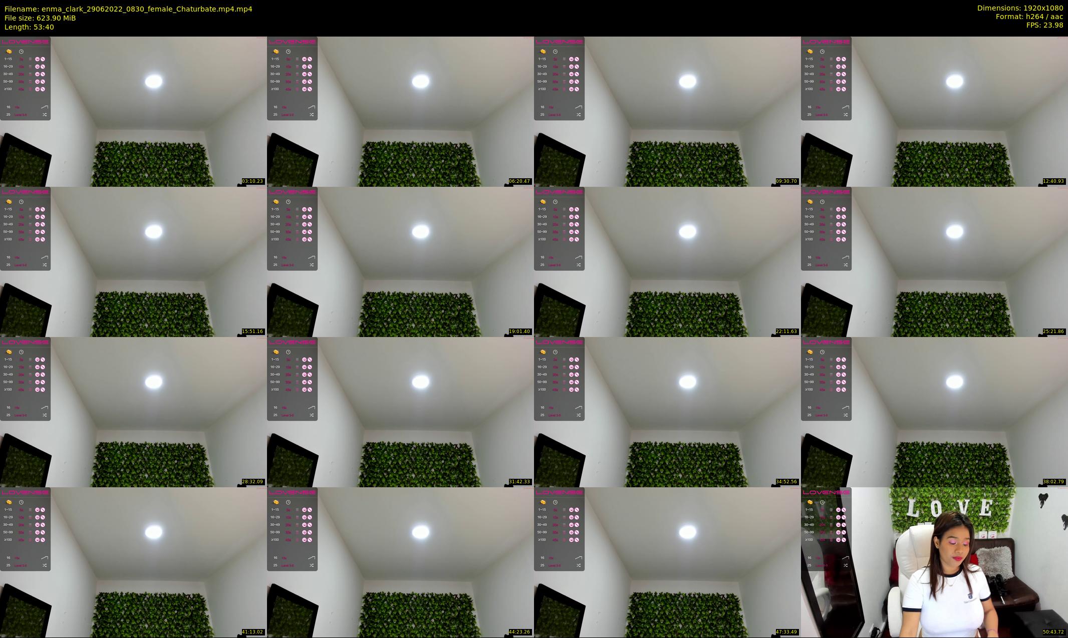 enma_clark — 54 minute Chaturbate female cam show recording, 1080p, Jun 29, 2022