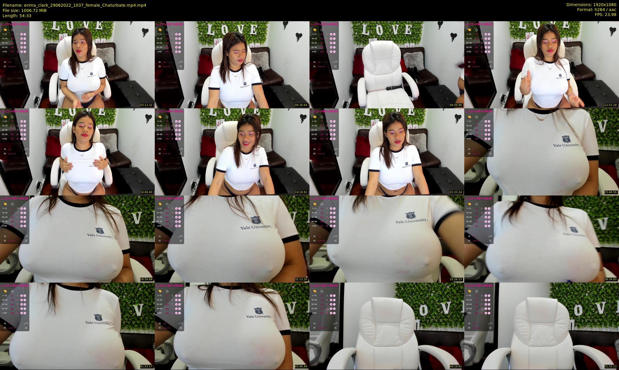 enma_clark — 55 minute Chaturbate female cam show recording, 1080p, Jun 29, 2022