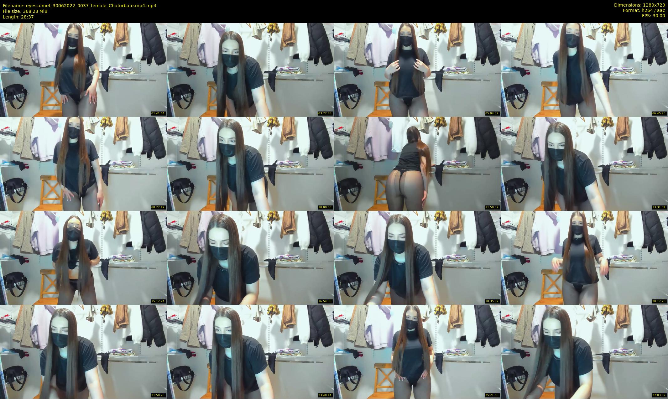 eyescomet — 29 minute Chaturbate female cam show recording, 720p, Jun 30, 2022
