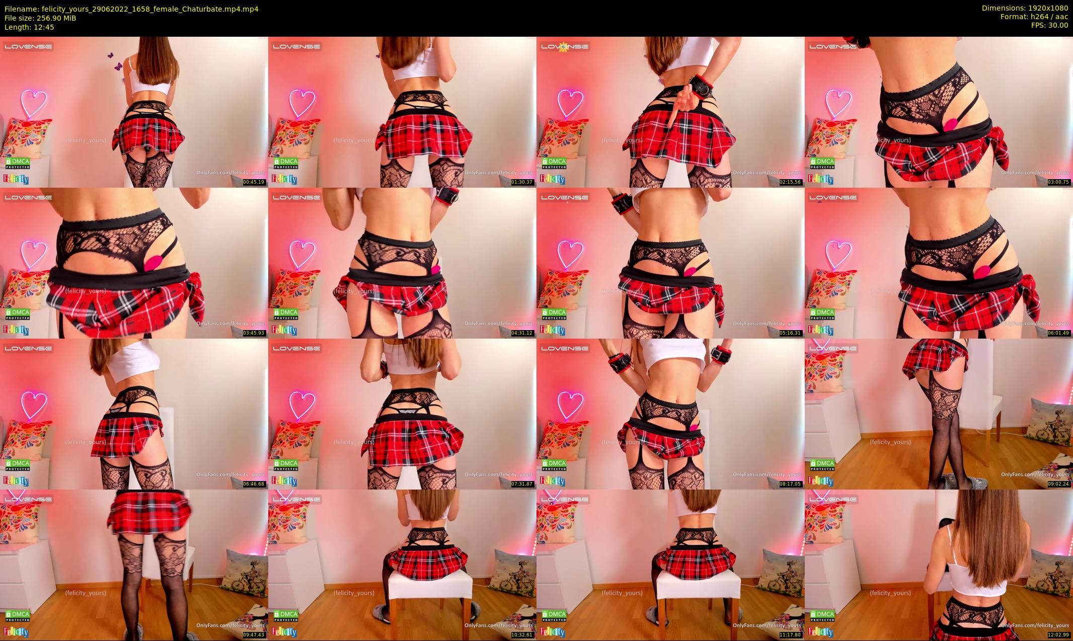 felicity_yours — 13 minute Chaturbate female cam show recording, 1080p, Jun 29, 2022