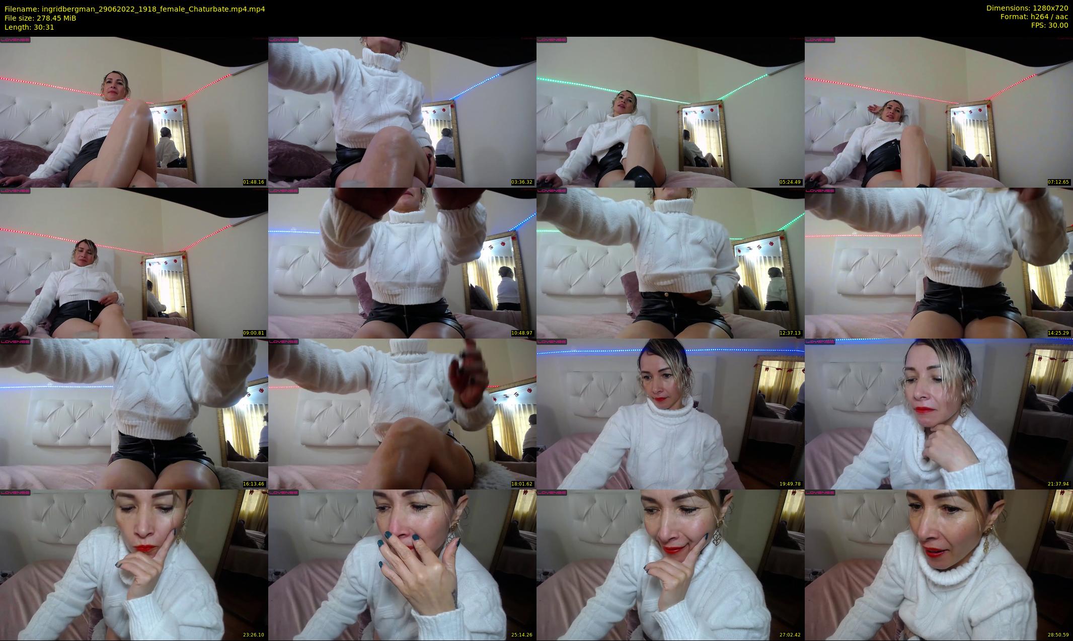 ingridbergman — 31 minute Chaturbate female cam show recording, 720p, Jun 29, 2022